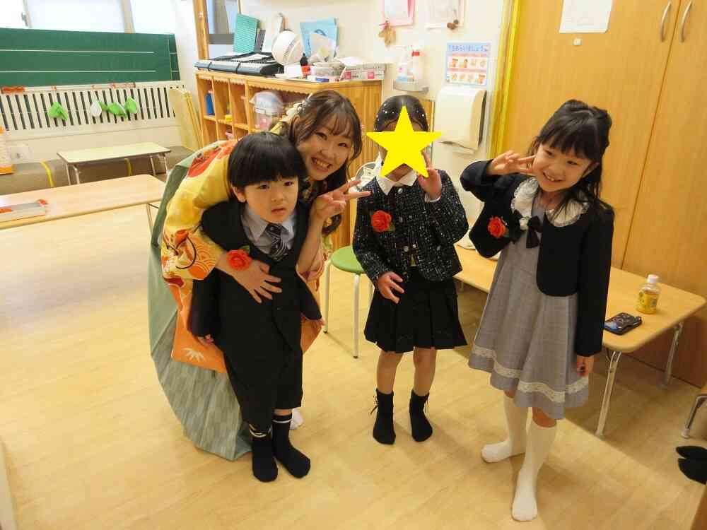 担任の先生とパシャリ☆彡