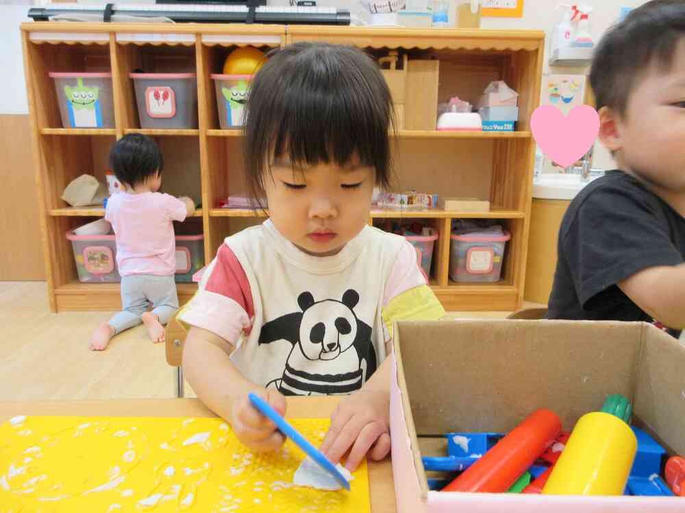室内遊び≪2歳児　うさぎ組≫
