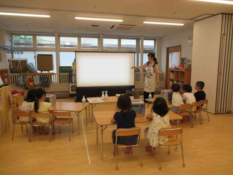 手洗い指導 幼児クラス