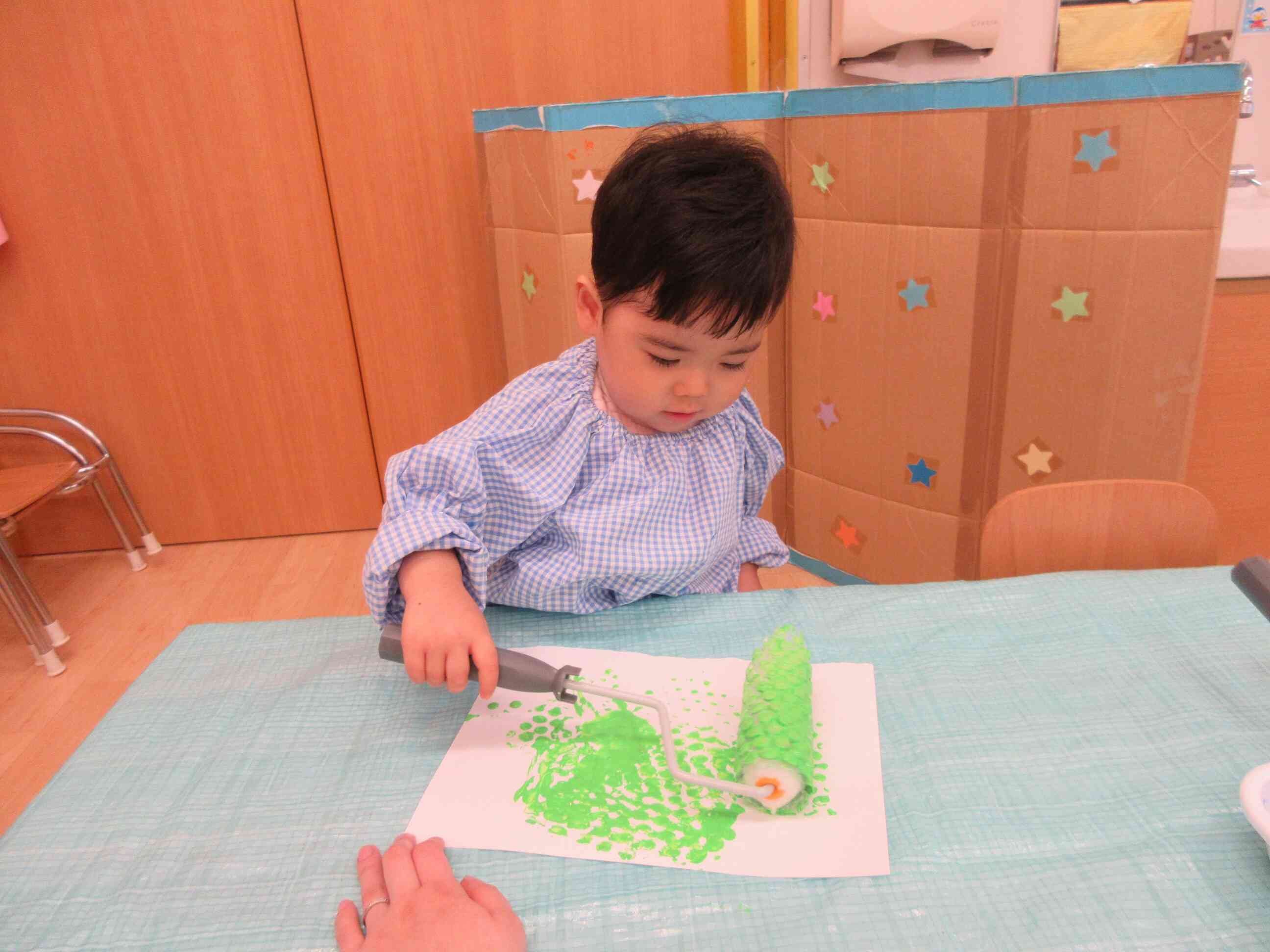 自分で好きな色を選んだよ～！