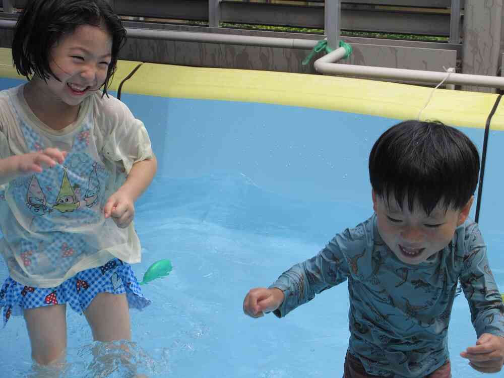 屋外プール活動（3.4.5歳児）