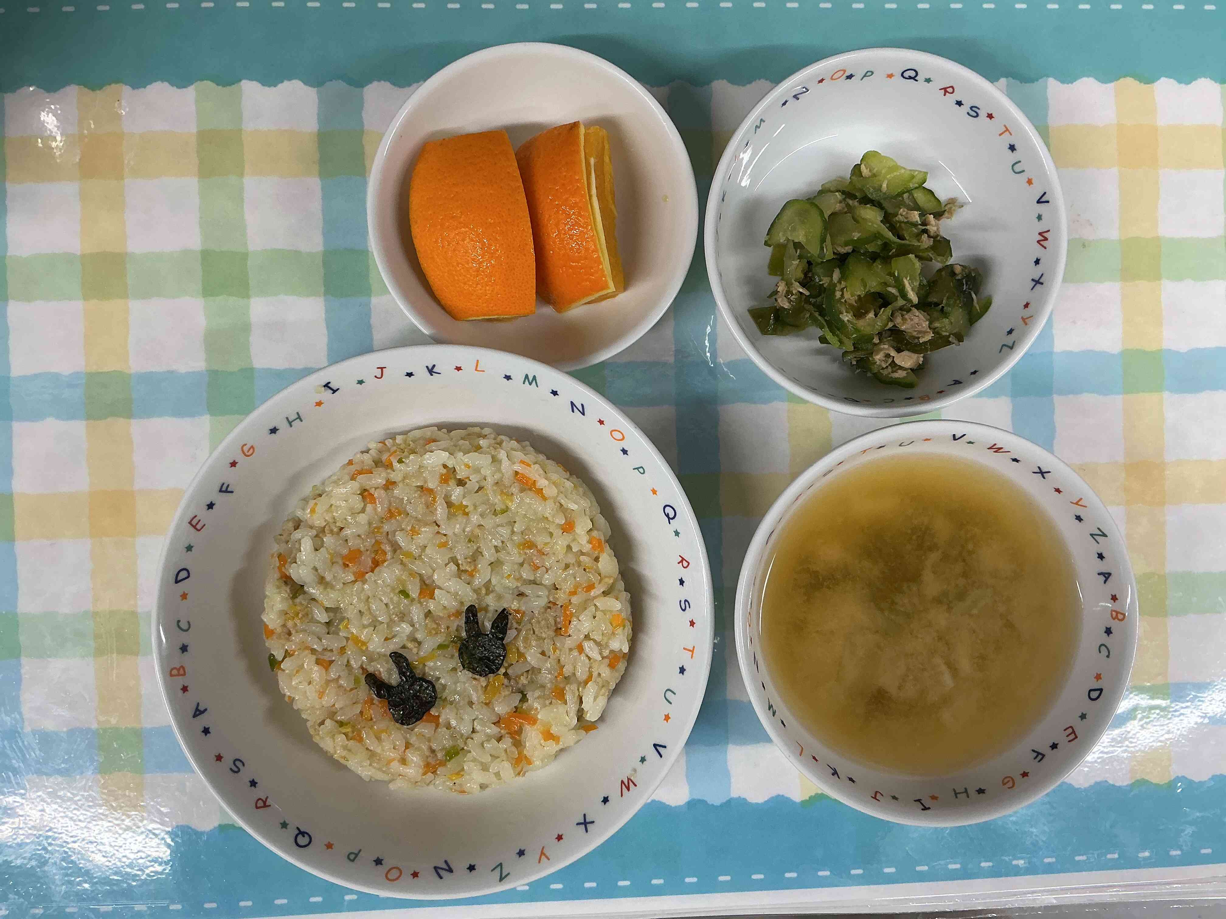 9月25日　給食