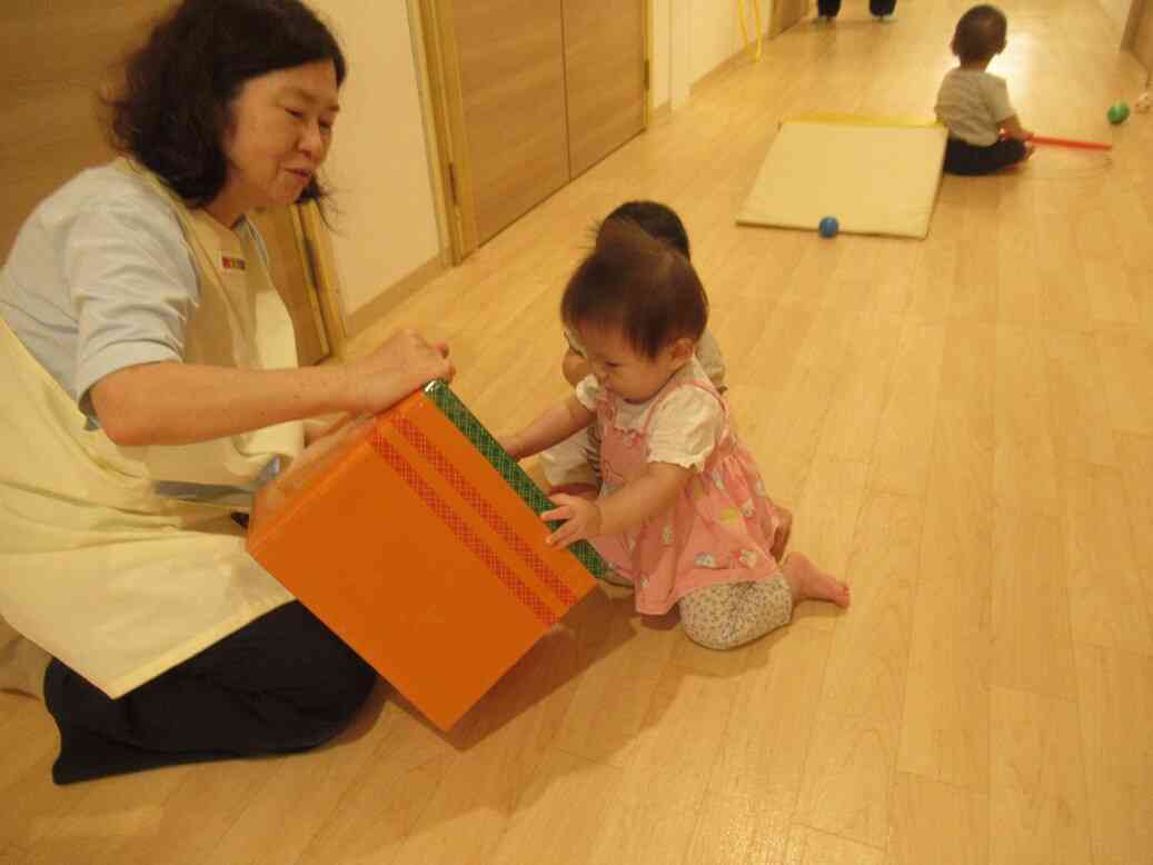 箱の中には、何があるのかな？