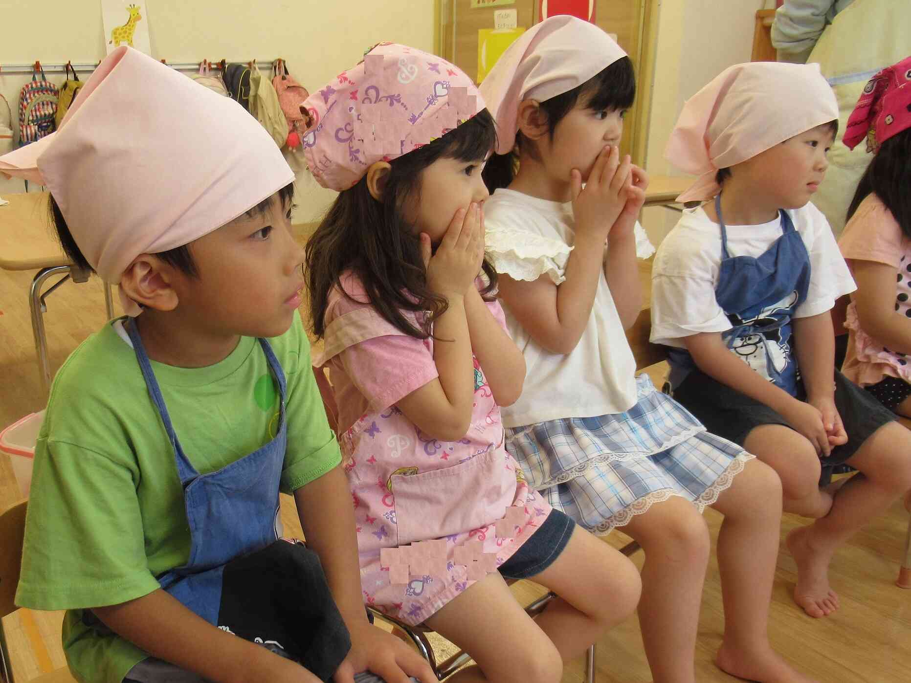 食育・ポップコーン作り　【きりん組】