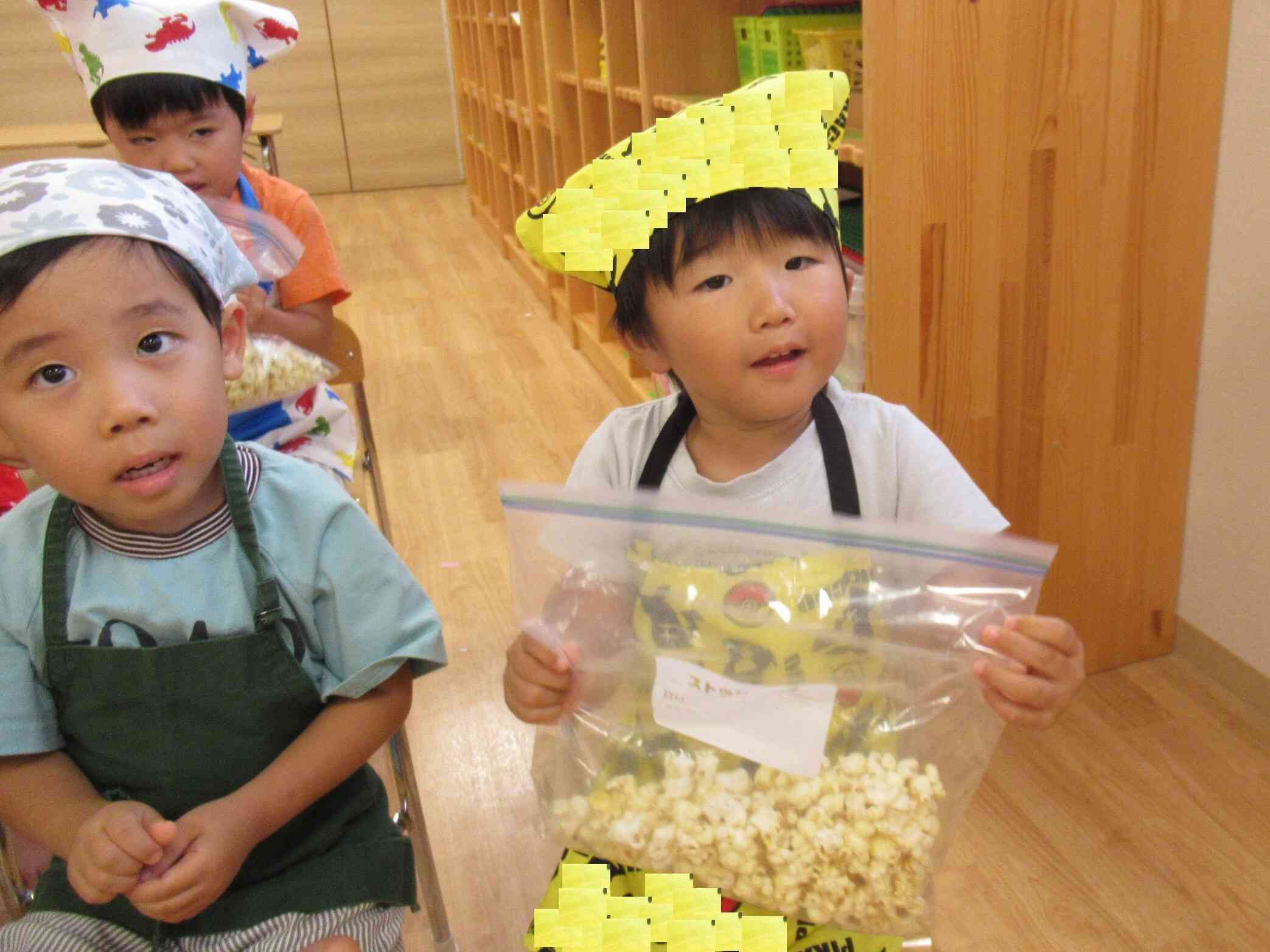 味付けも皆でしました♪美味しくなーれ！！