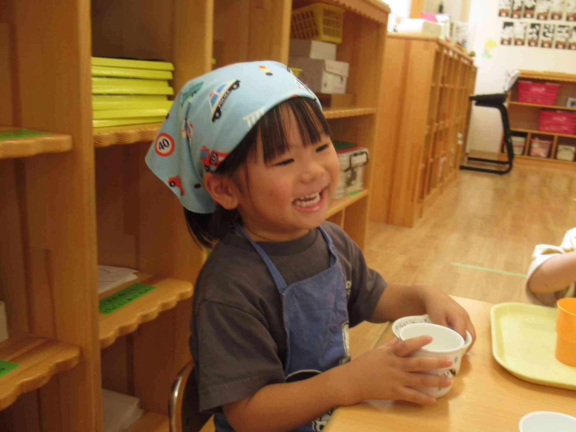 出来立てのポップコーン、美味しいね。