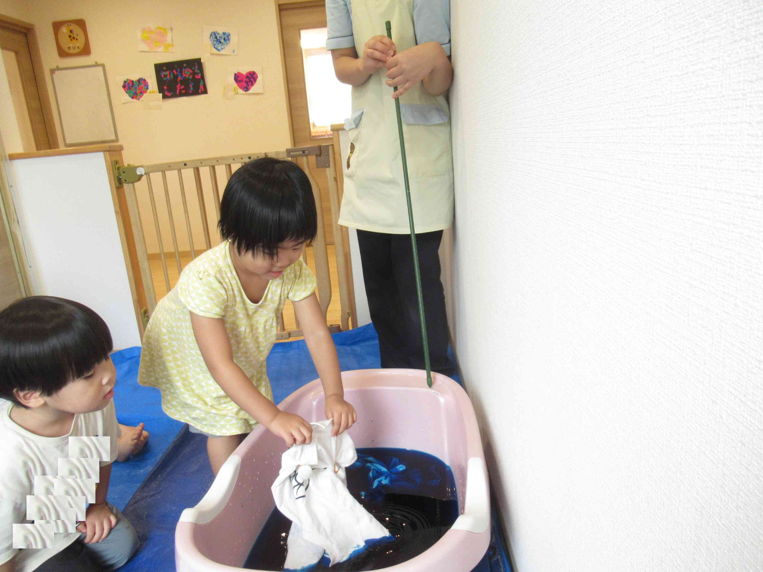 みんなで手作りＴシャツを作ろう！（りす組）