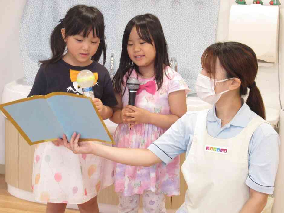 きりん組の司会、頑張りました♪