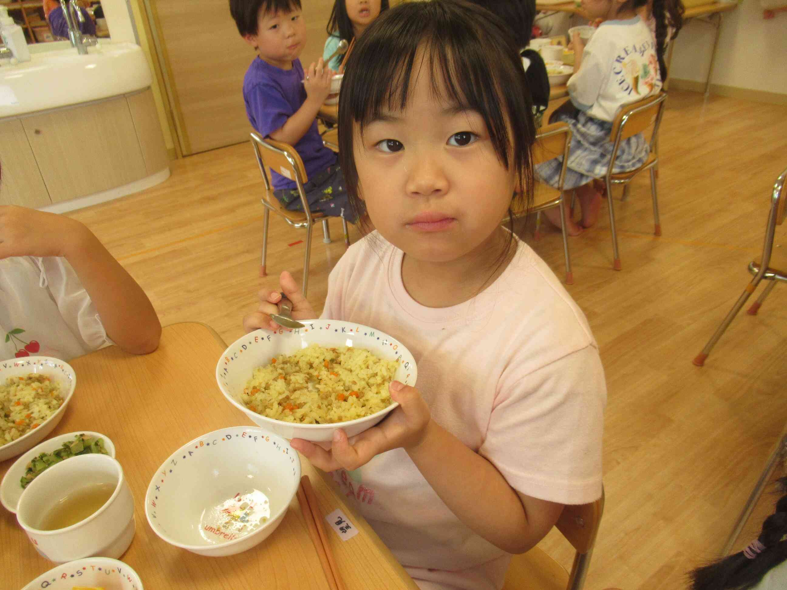 10月　献立表（幼児食）
