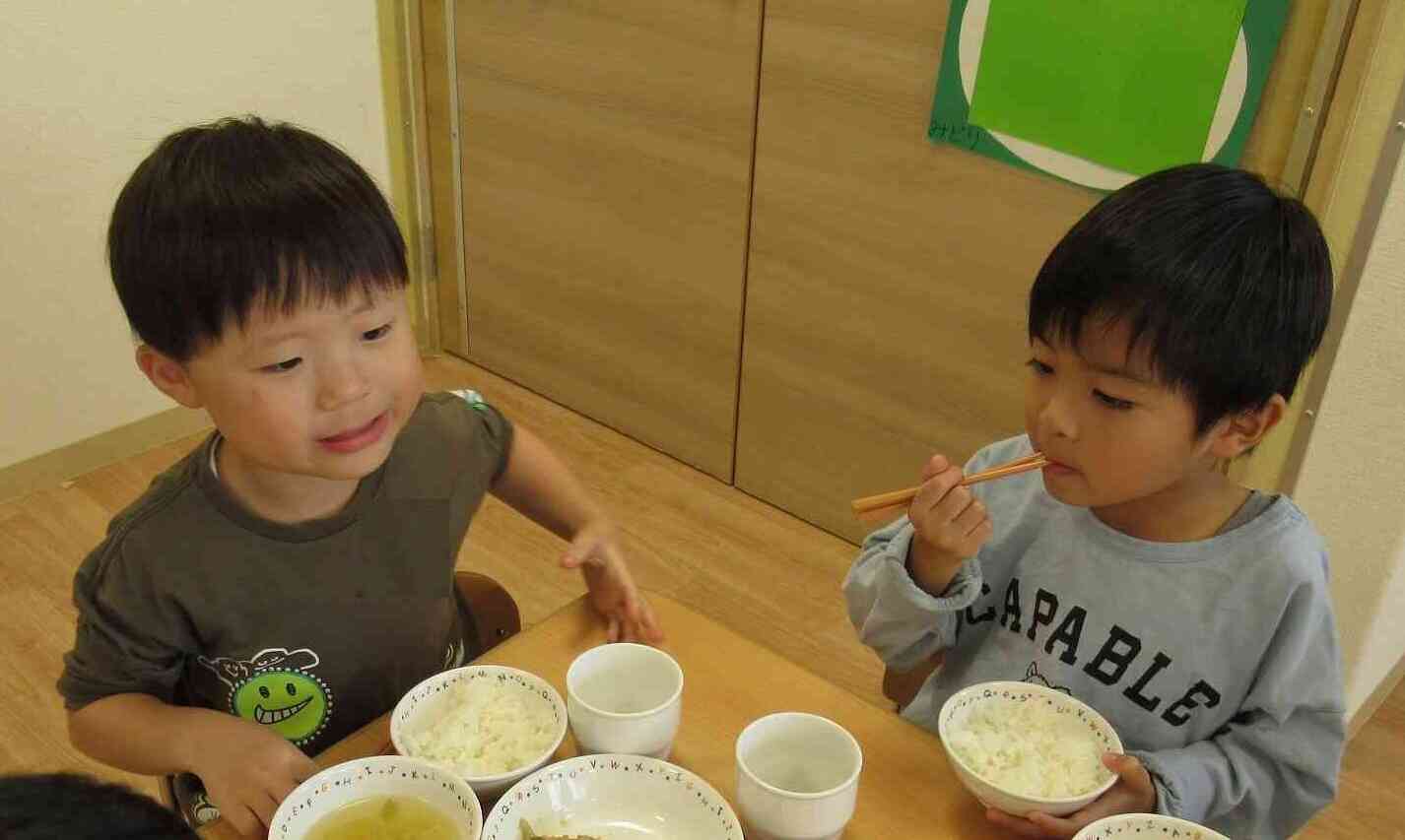 やっぱり給食美味しいね！