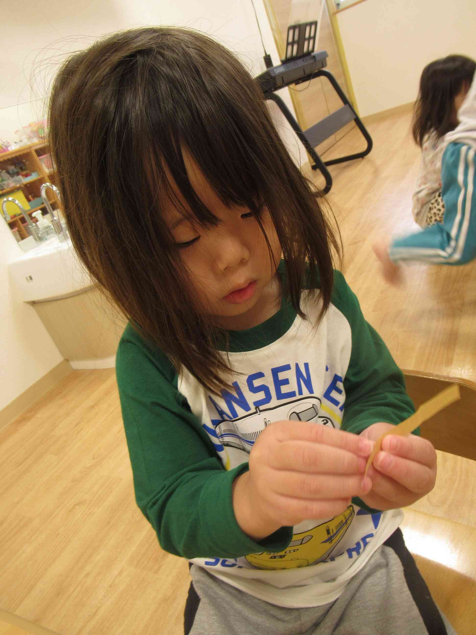 小さなシールも頑張って貼りましたよ！！