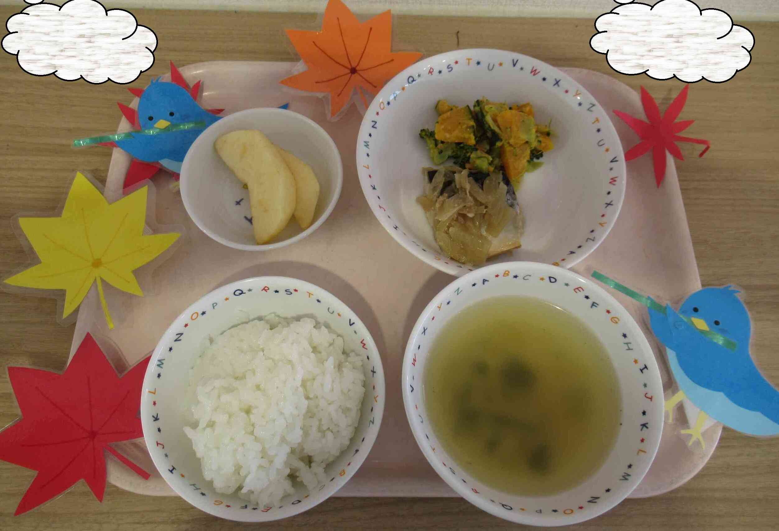 11月14日の給食（幼児食）