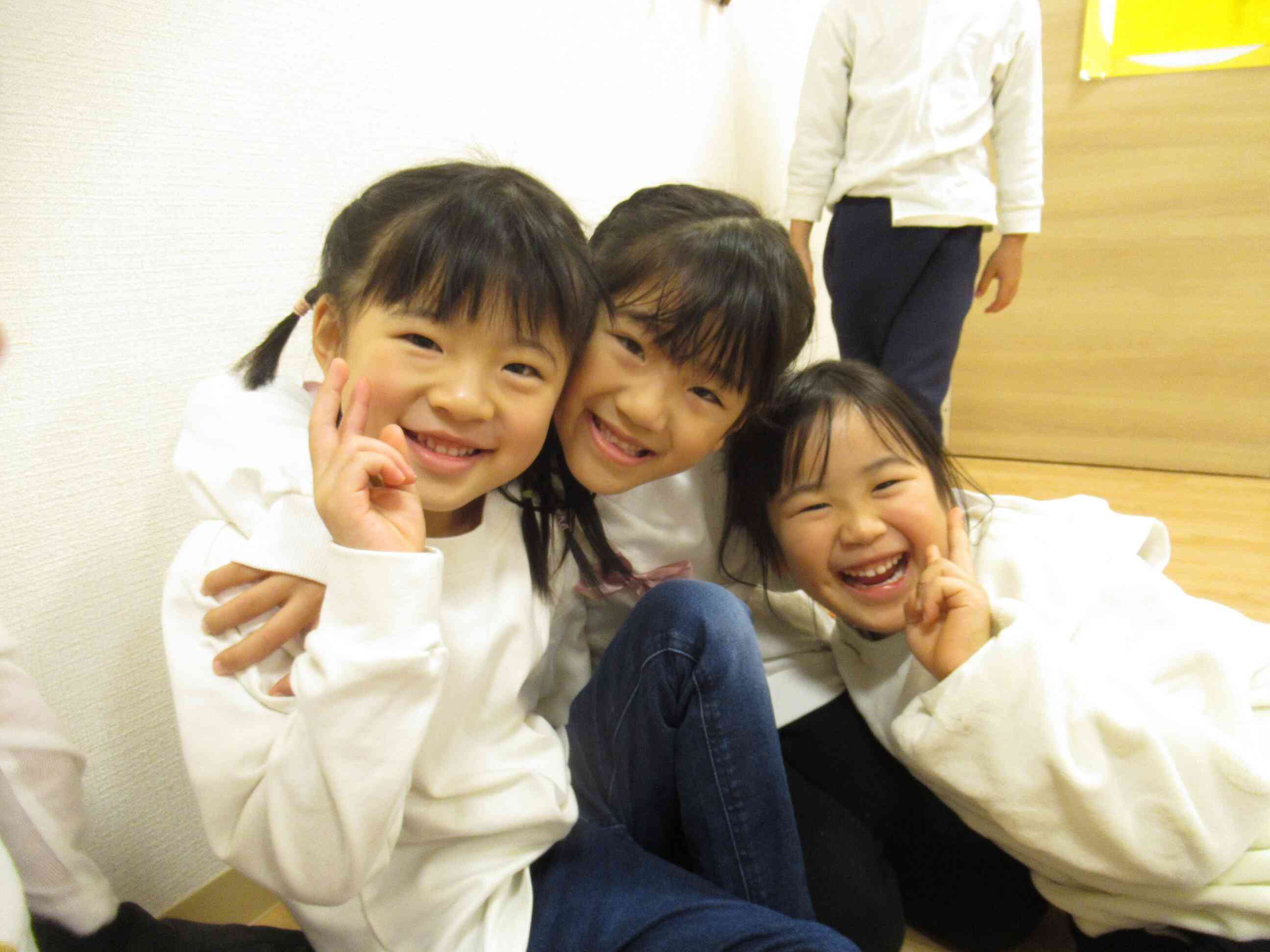 素敵な笑顔ですね。発表会も楽しいね！！