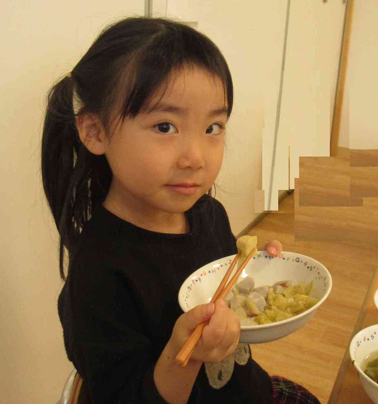 1月　献立表（幼児食）