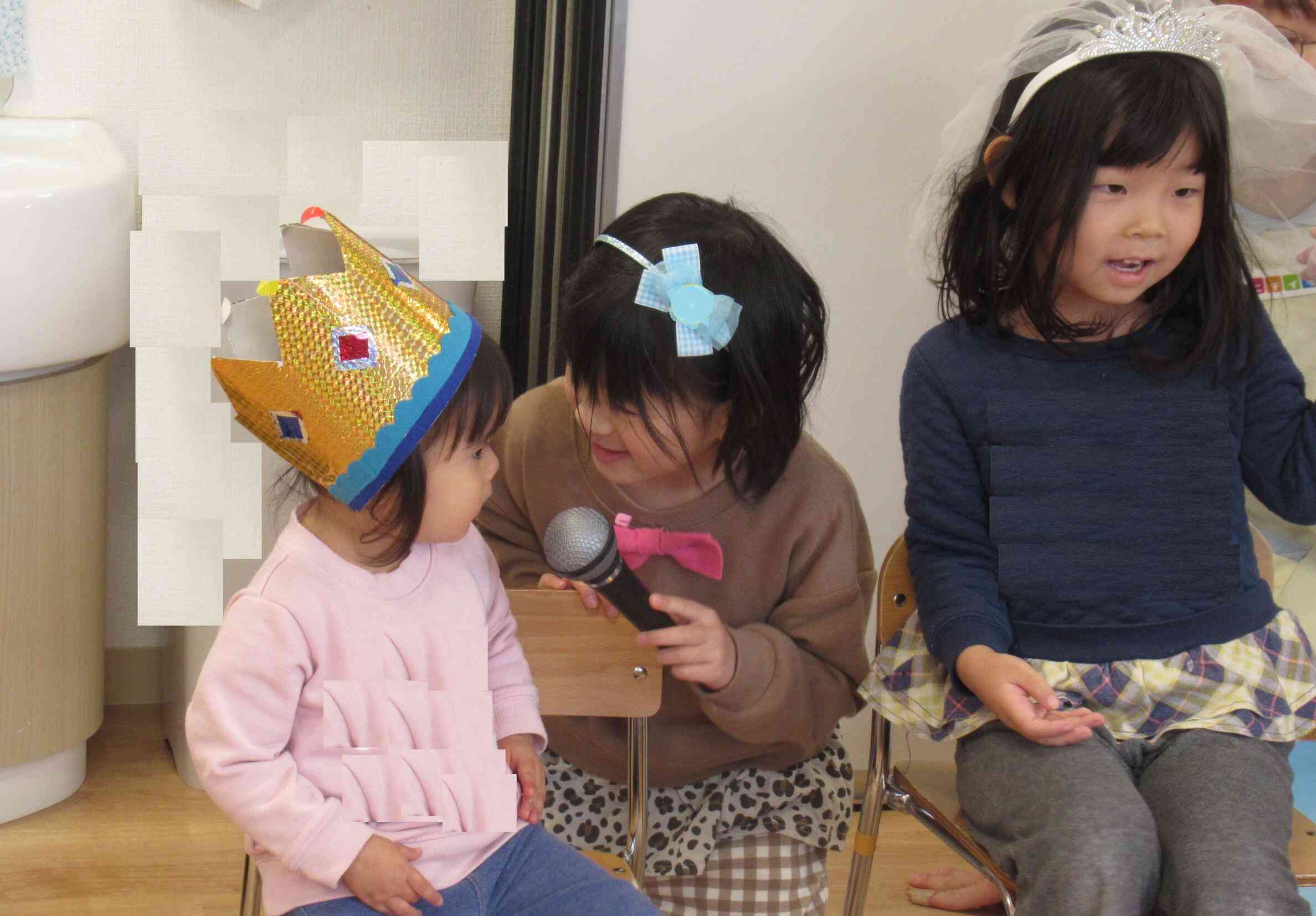 優しく・・・。