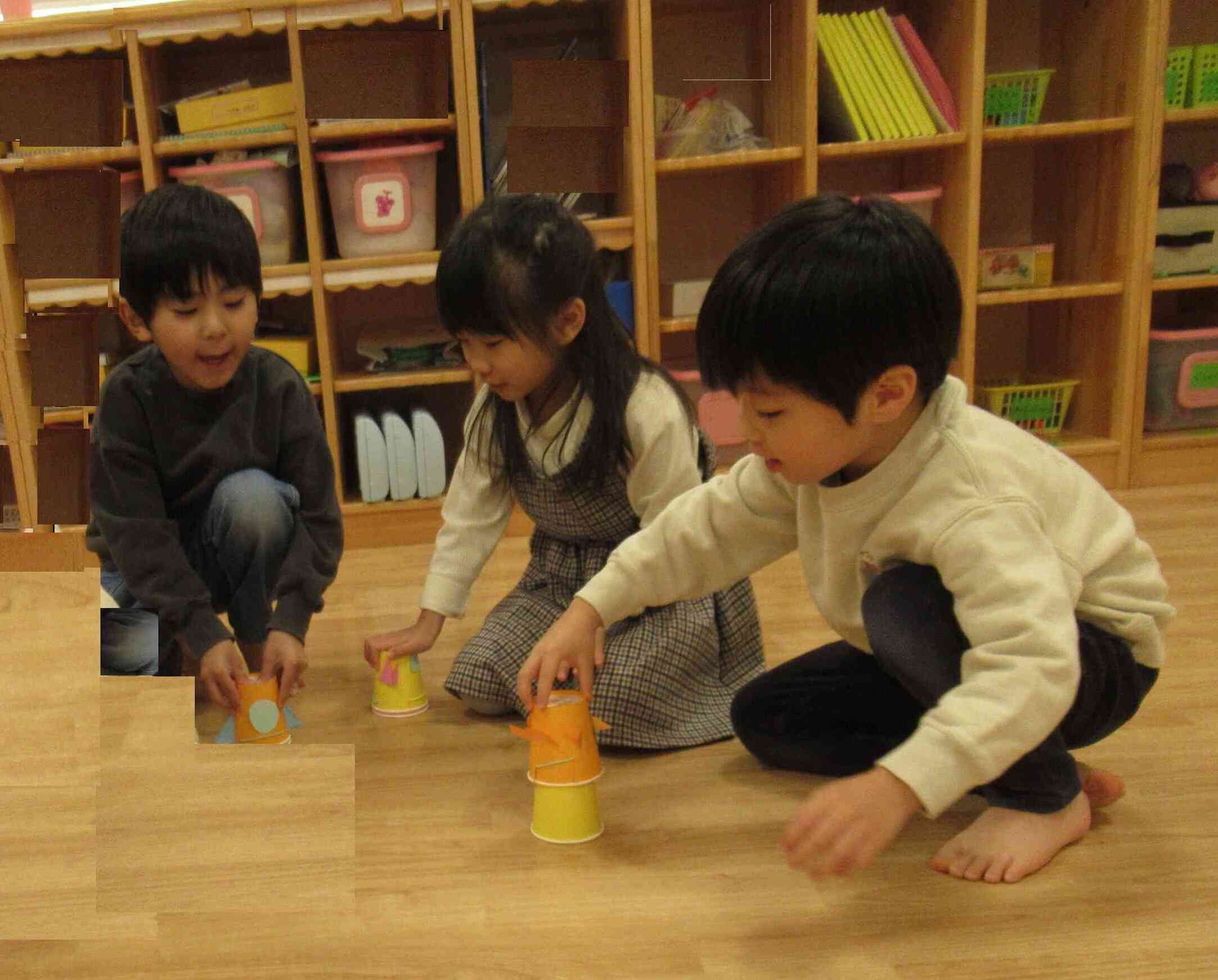 せーのっ！誰が一番高く飛ばせるかな？