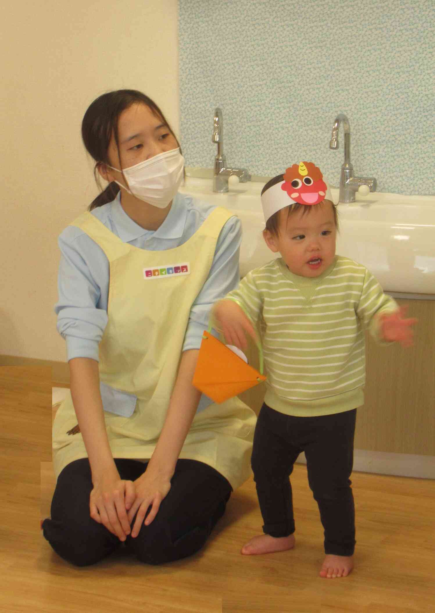 可愛いお面が出来たよ！！