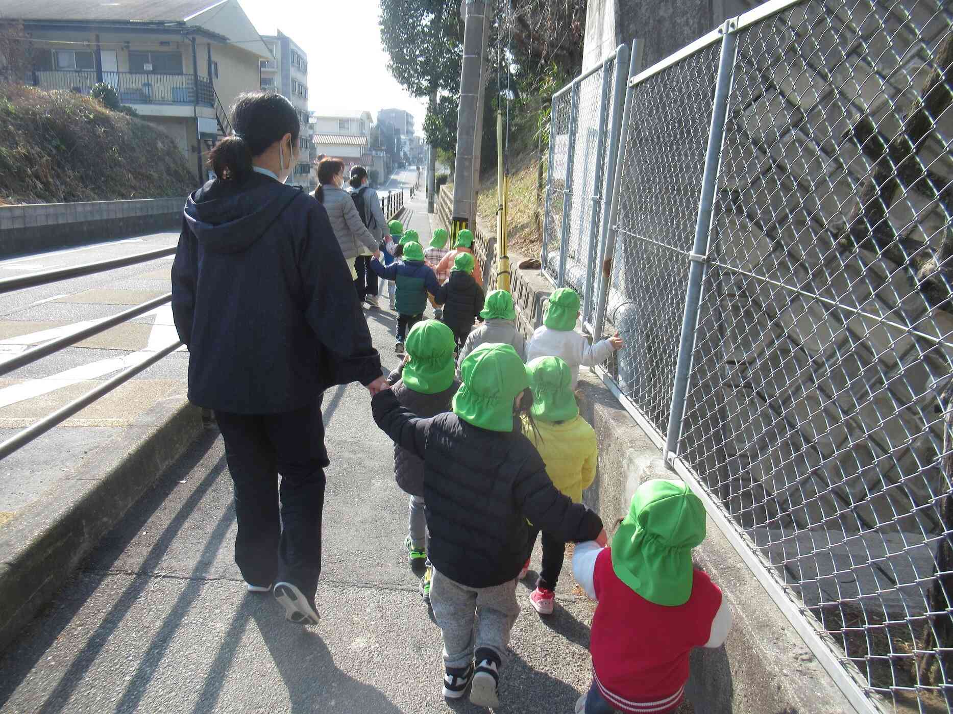 公園に遊びに行ったよ！