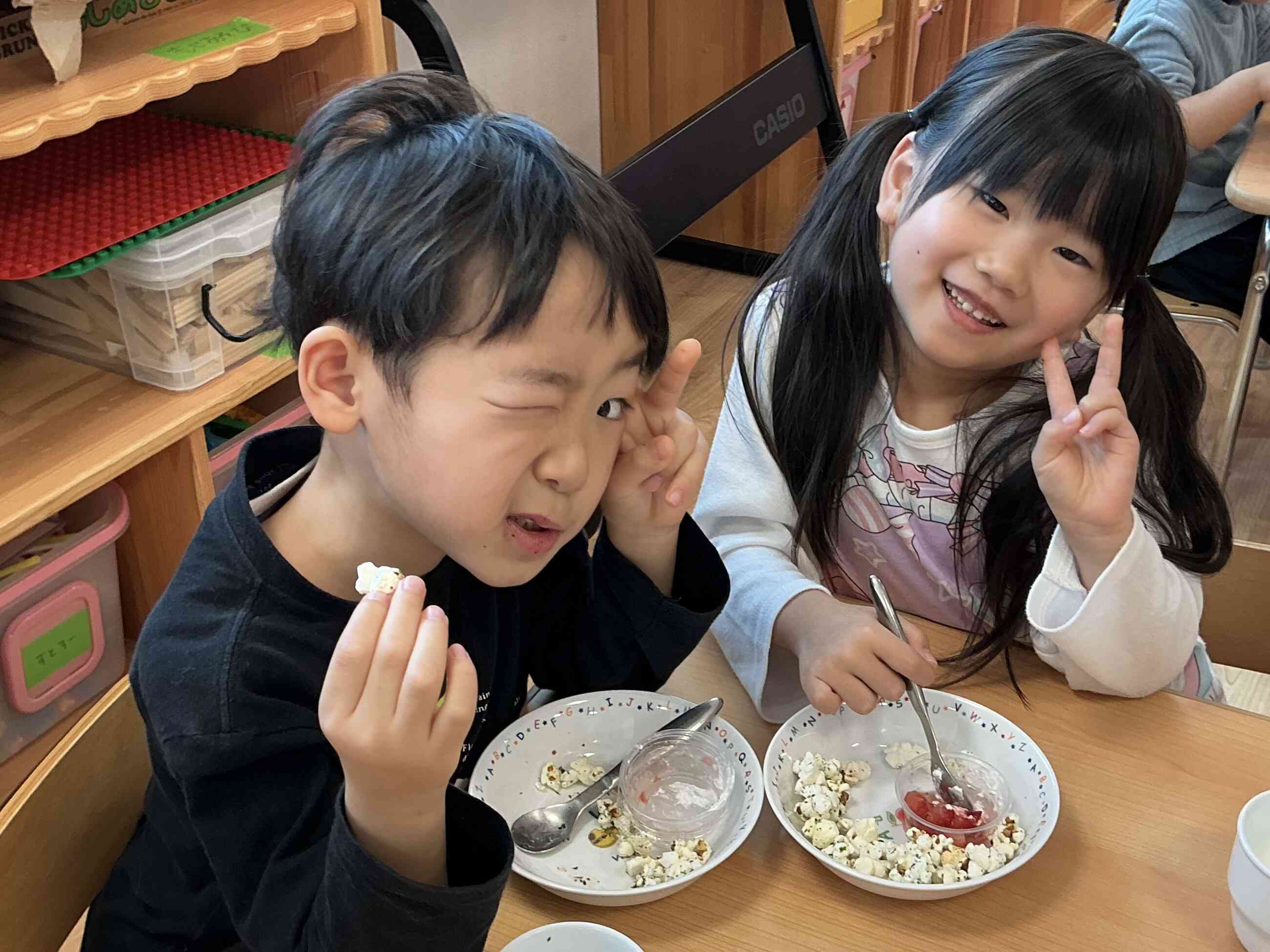 美味しくもりもり食べています!!