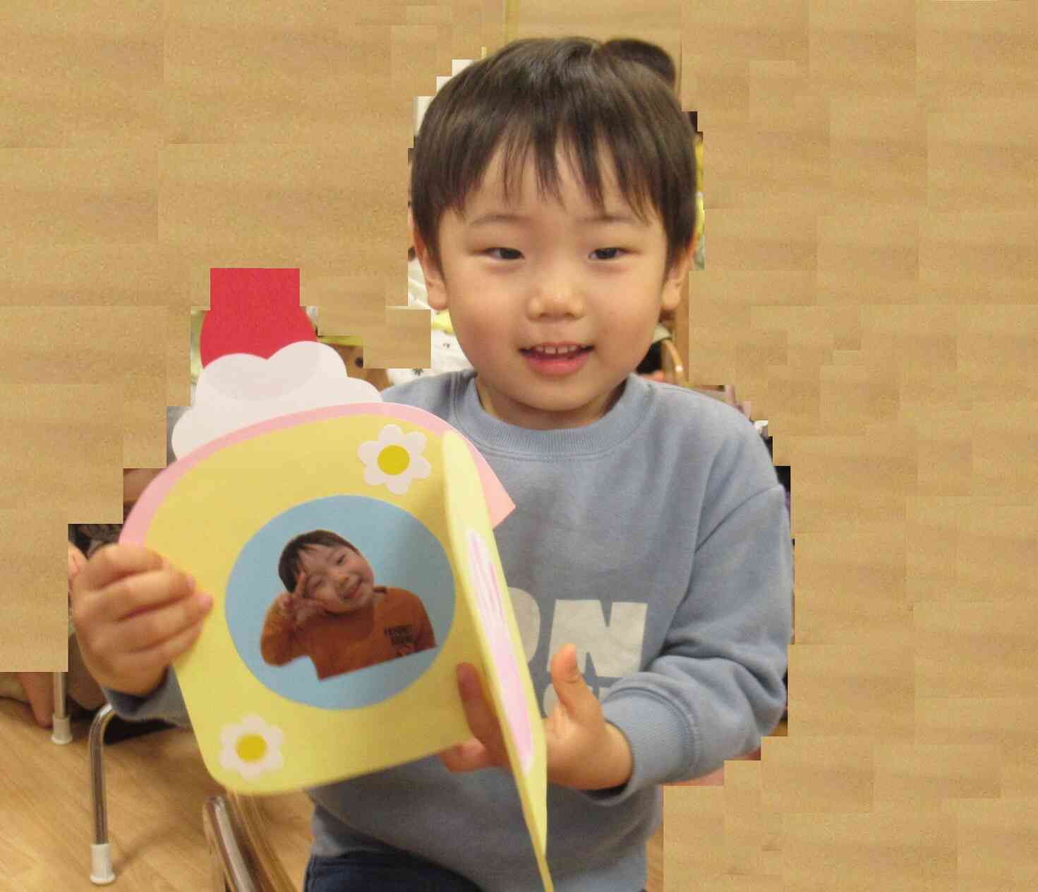 誕生カード、嬉しいね♪