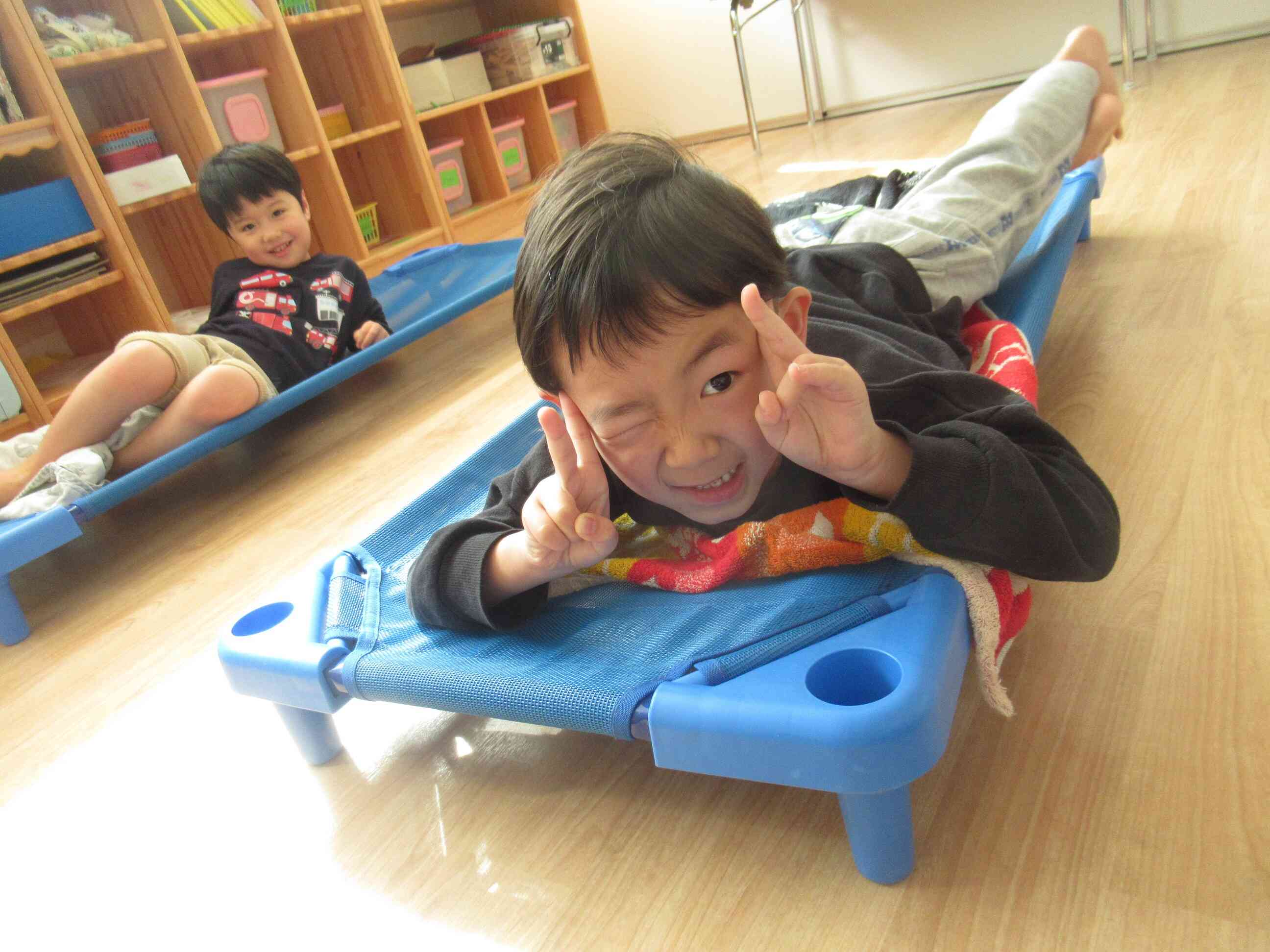 寝起きばっちり！