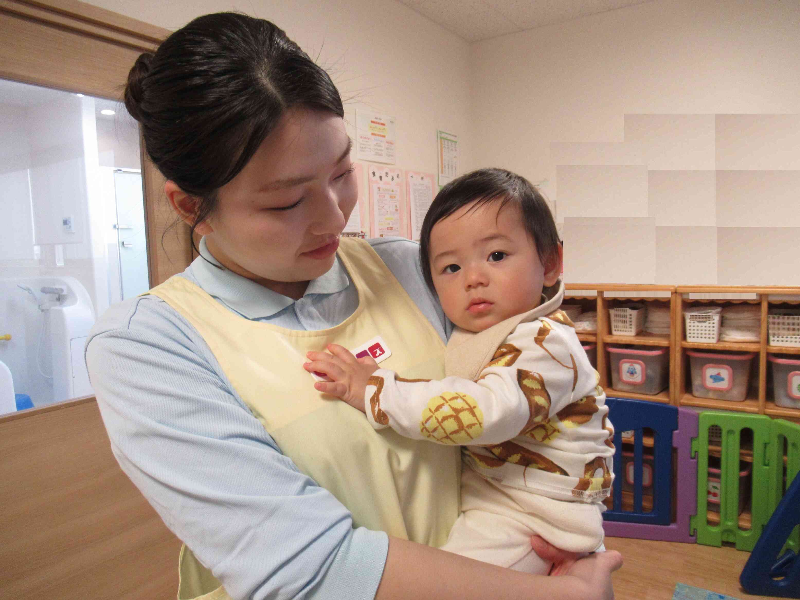 先生にぎゅっ♪