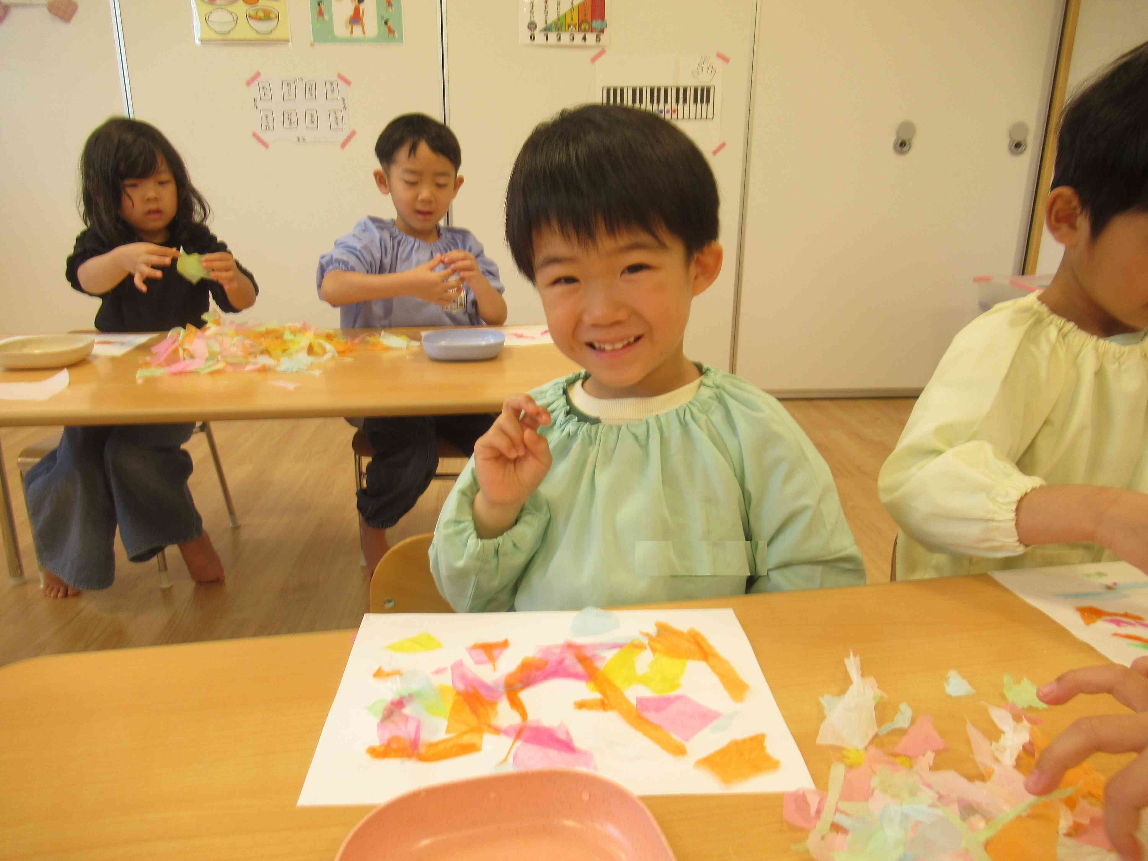 お友達も楽しそう！！今年も一年、皆で仲良く遊ぼうね。