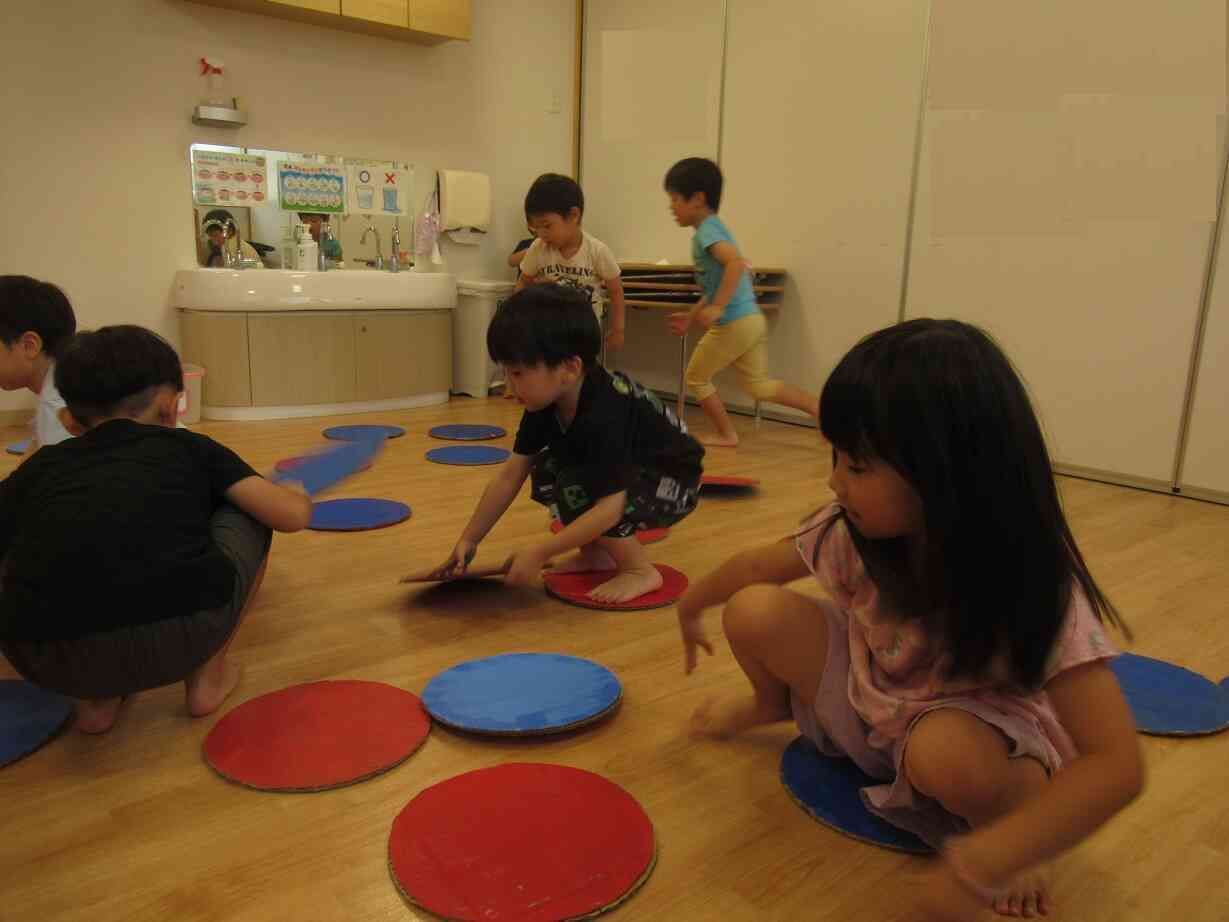 座布団みたいに座ったらひっくり返されなくて安心・・?