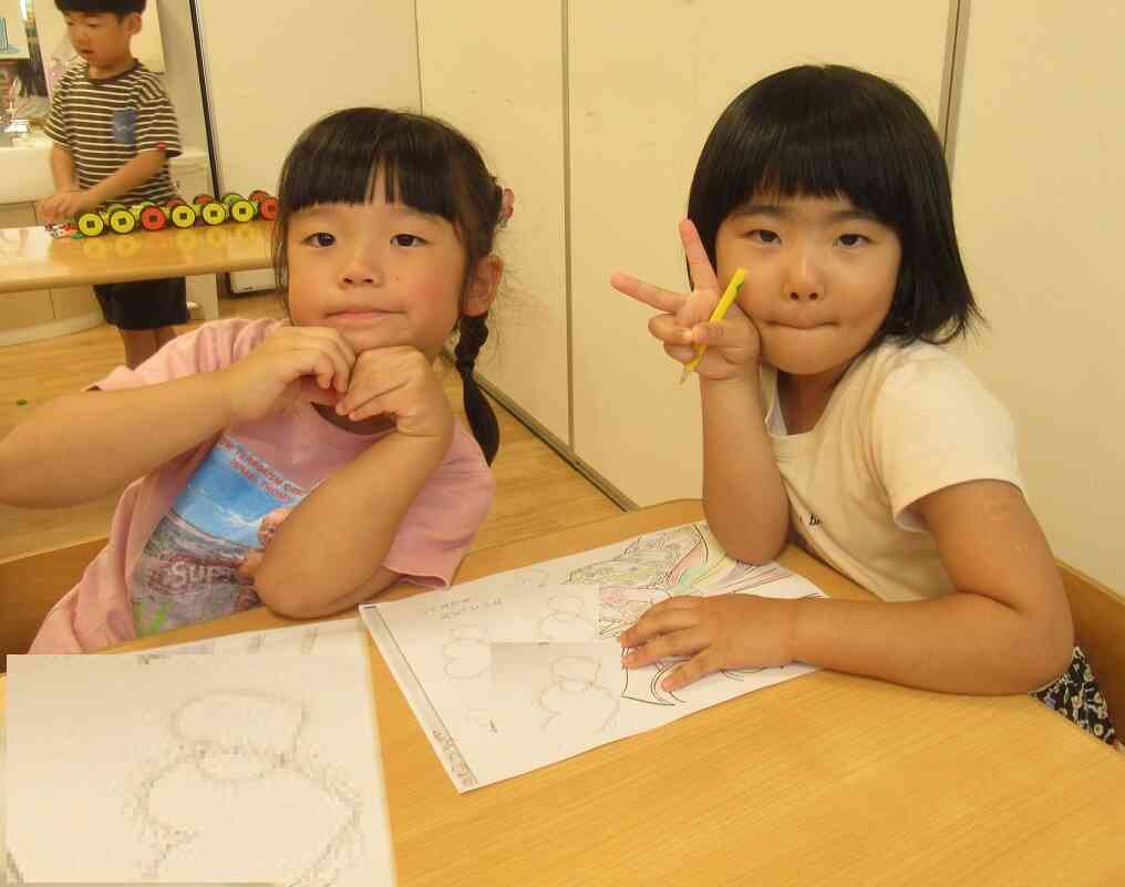 きりん・ぱんだ組ではね・・・。
