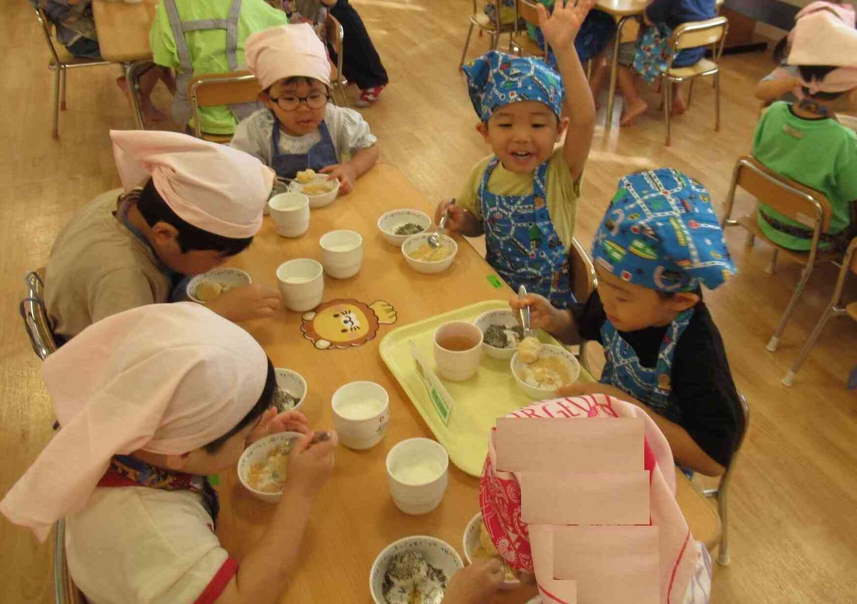 みんなで作ろう!食育の日(りす組)