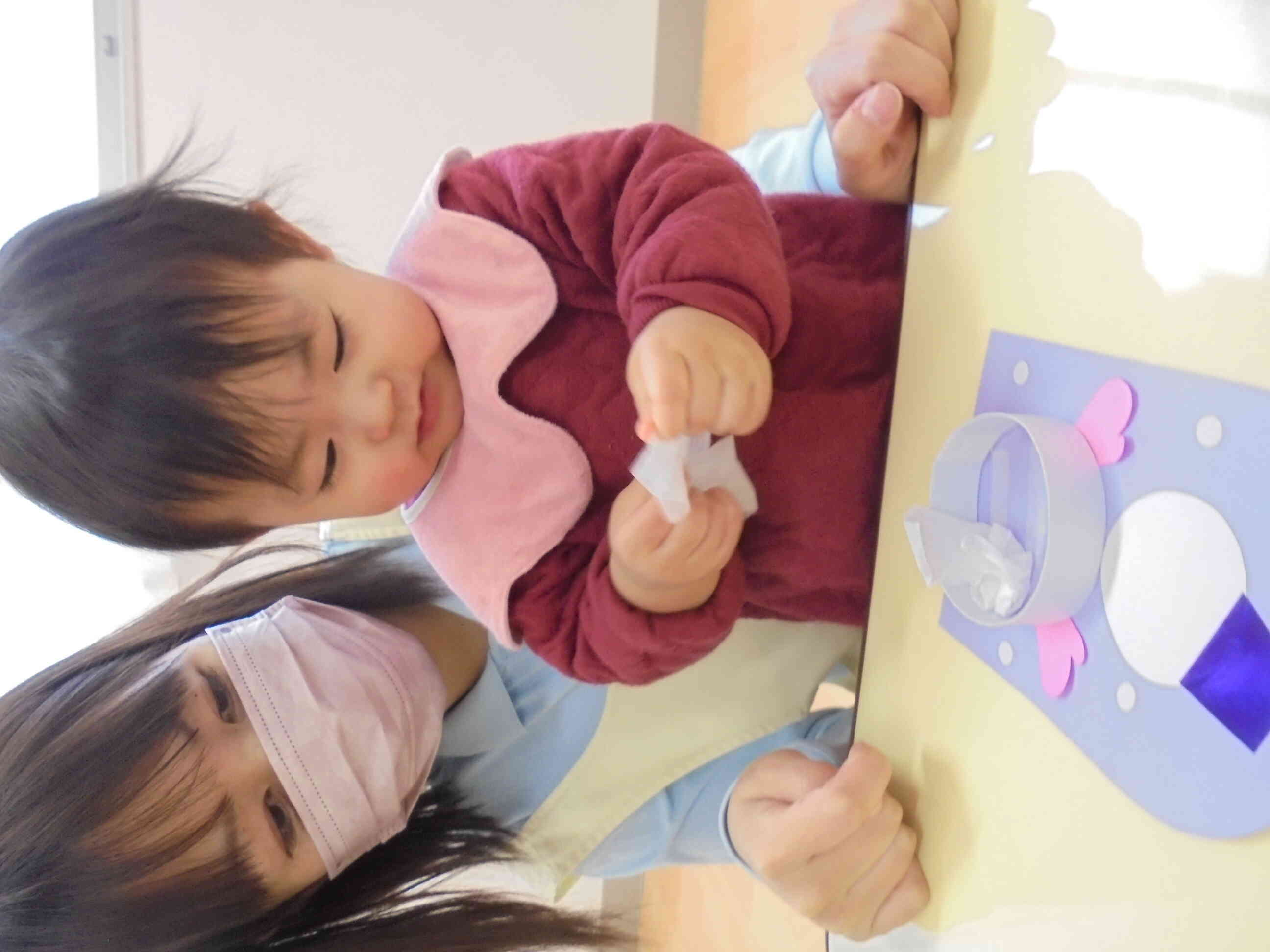 本当の雪みたい‼