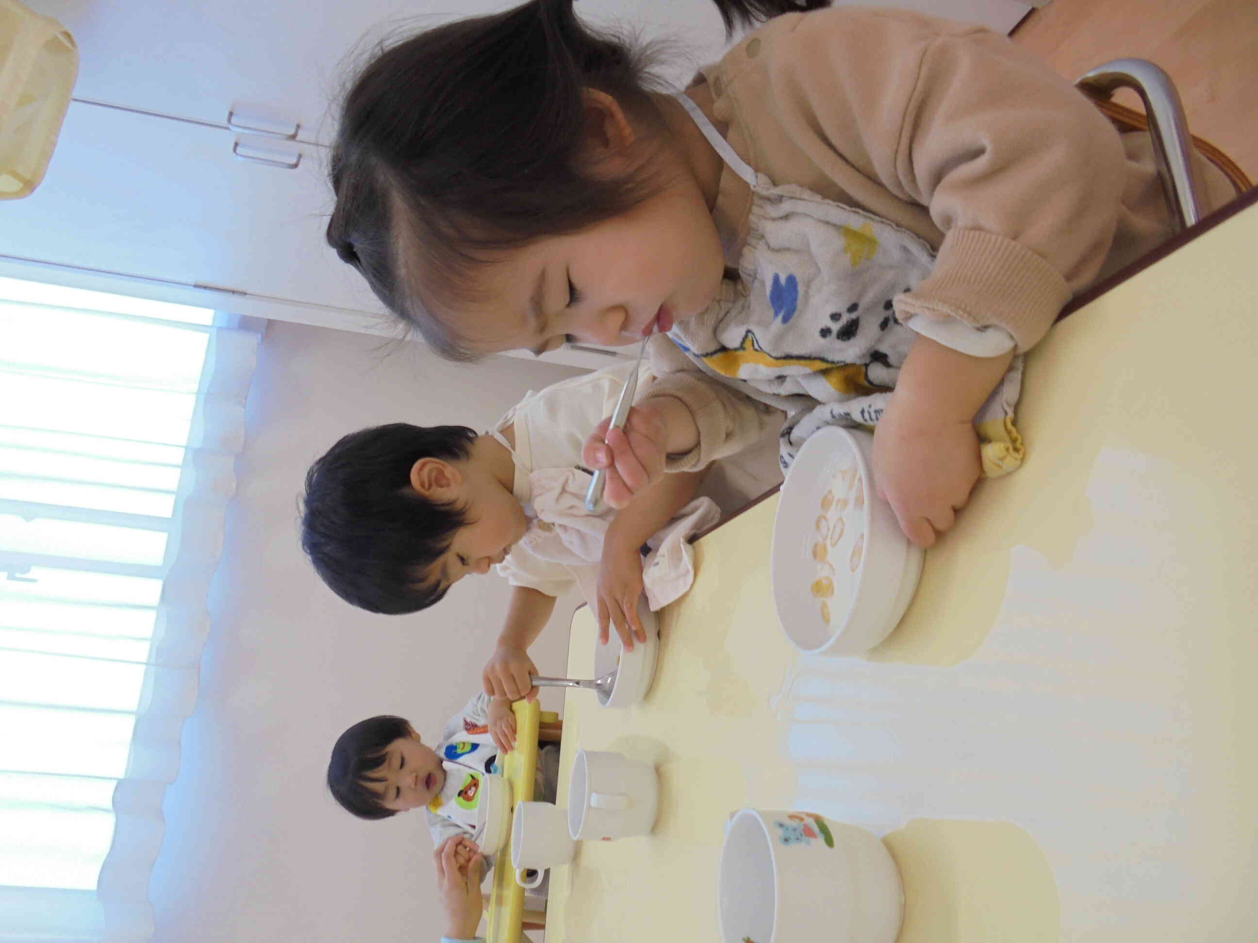 今日のおやつは何かな？