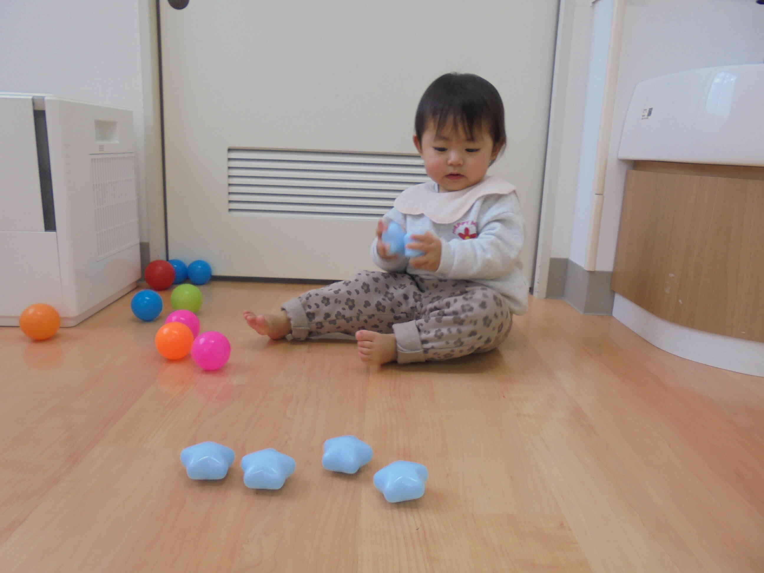 おほしさま並べたよ！