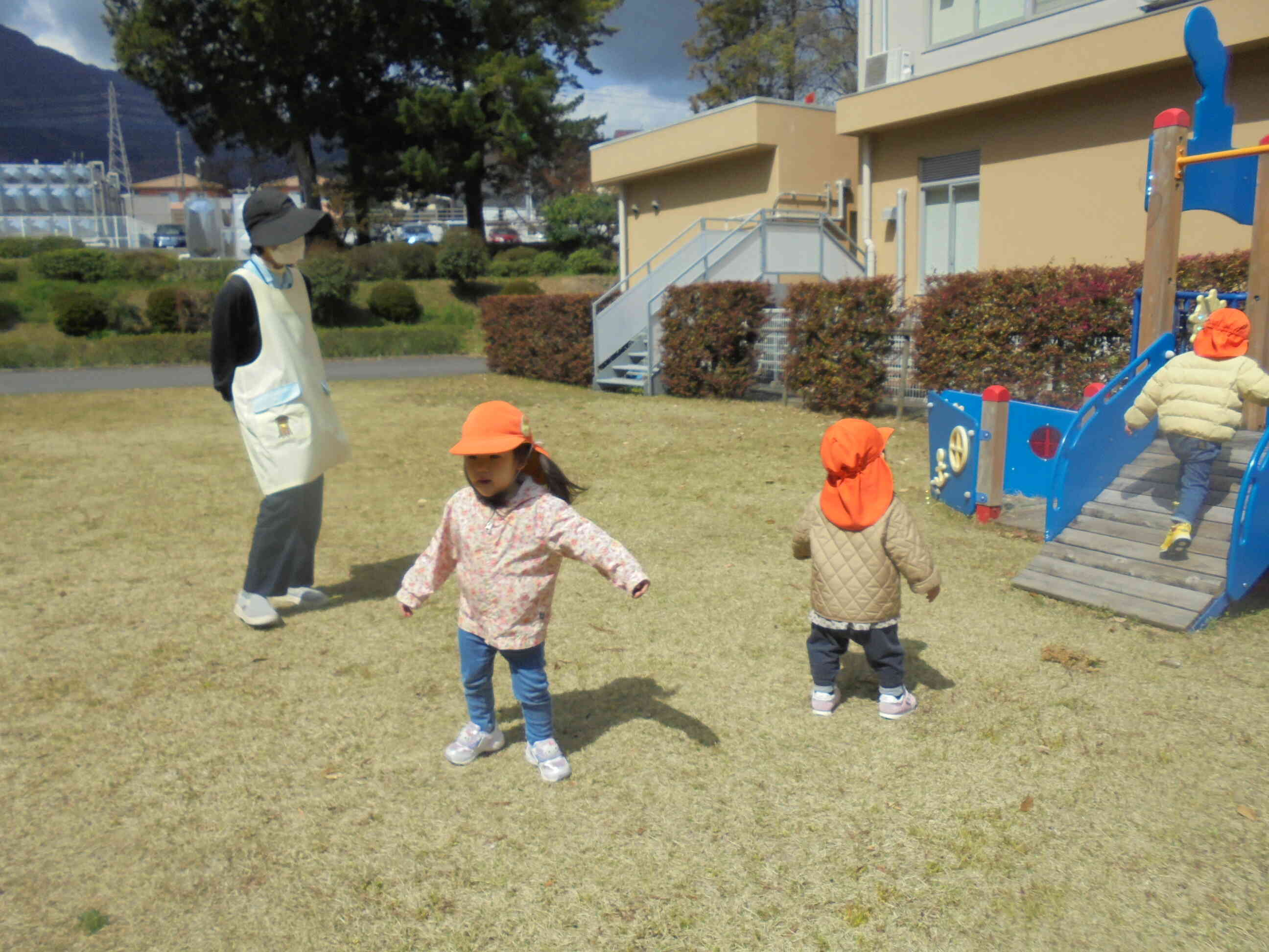 しゃぼん玉つかまえたいな