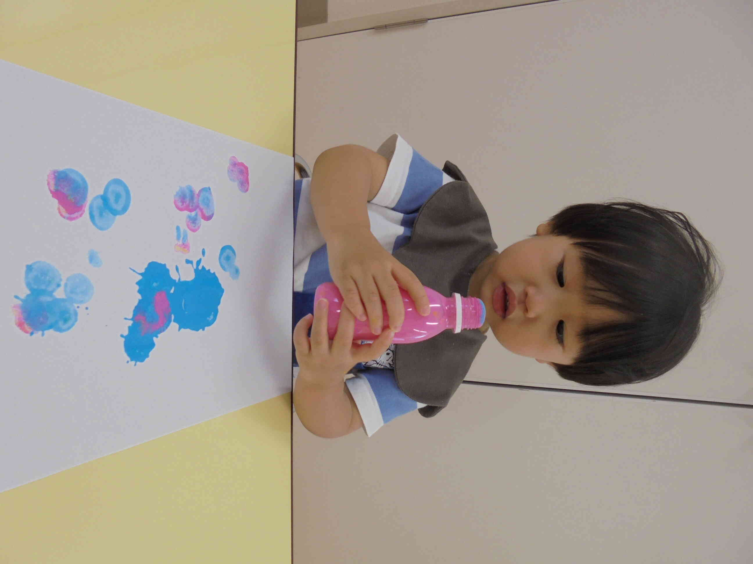 色が混ざっちゃったね、、、。