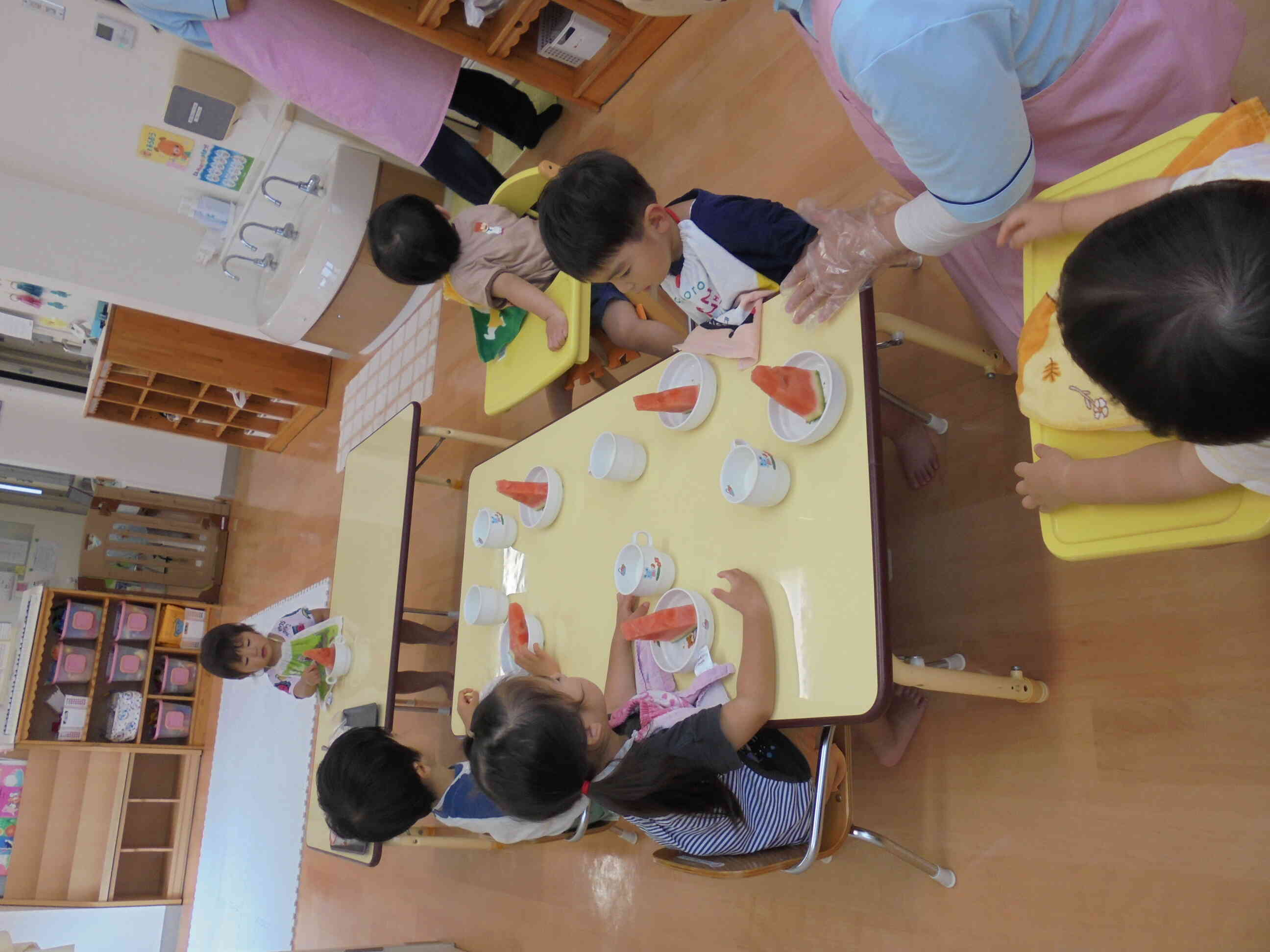 食育活動ーみんなでおいしくいただきましょう