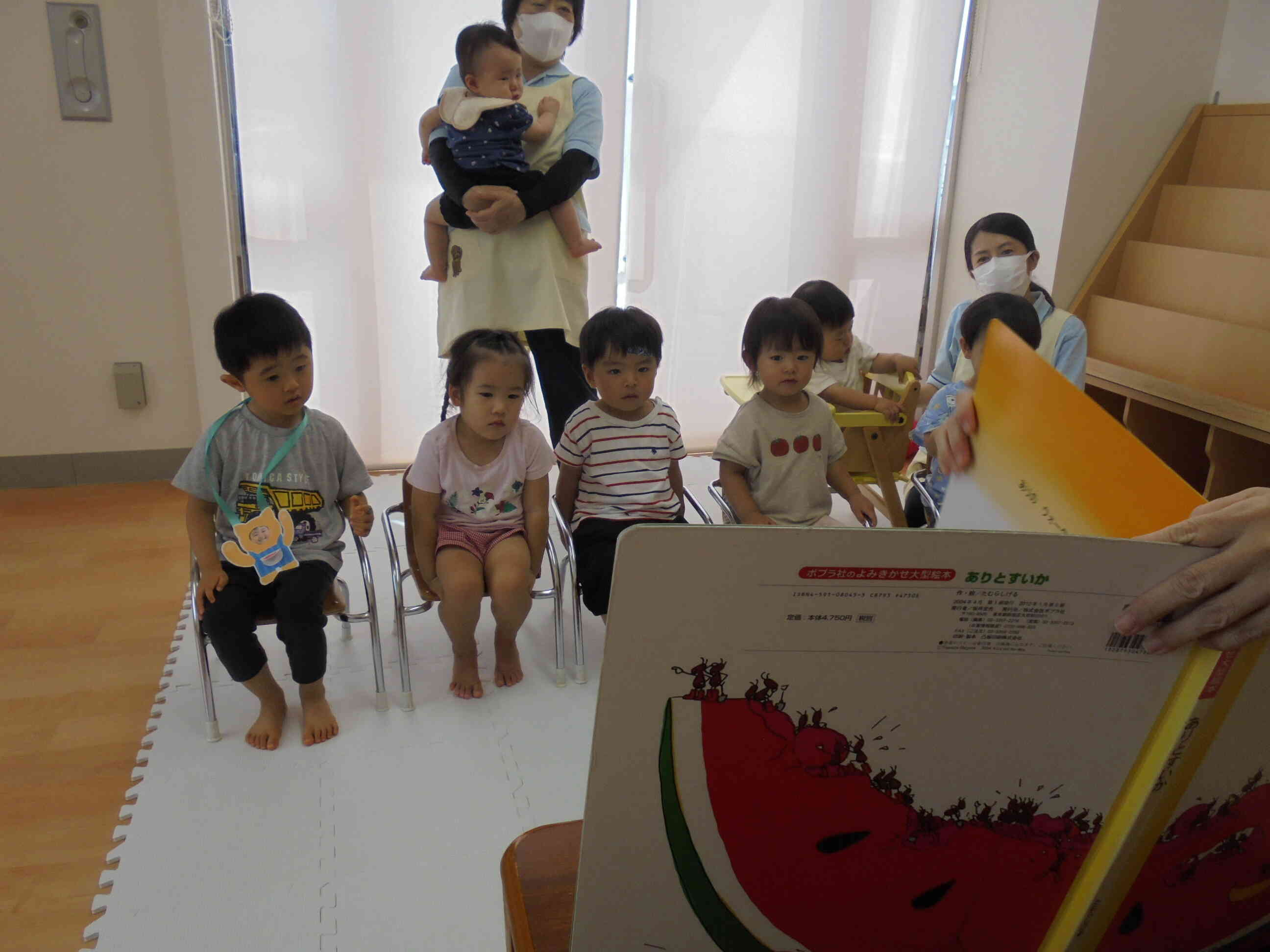 大きな絵本だね