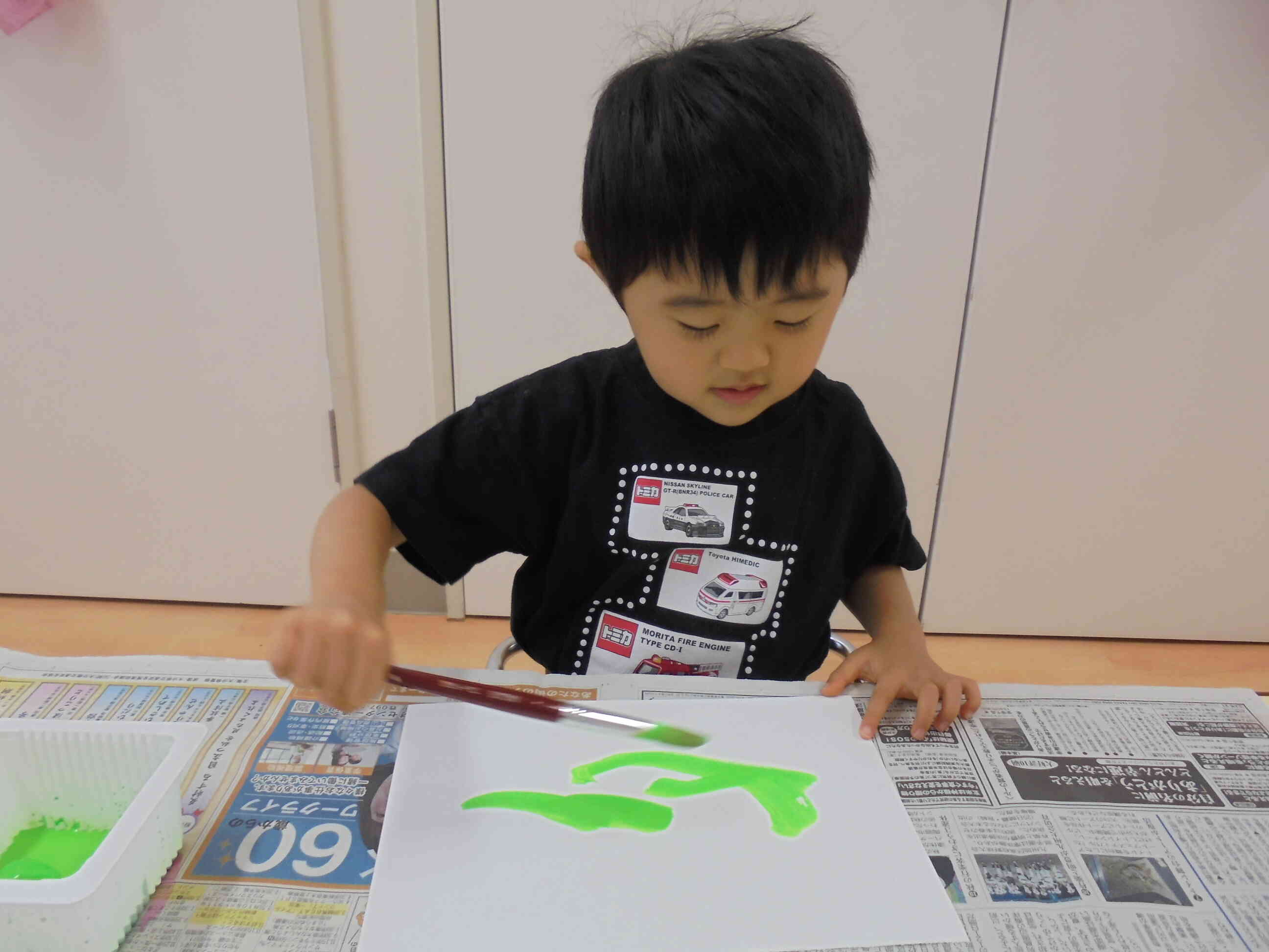 ♪どんな色が好き～♬　『みどり』