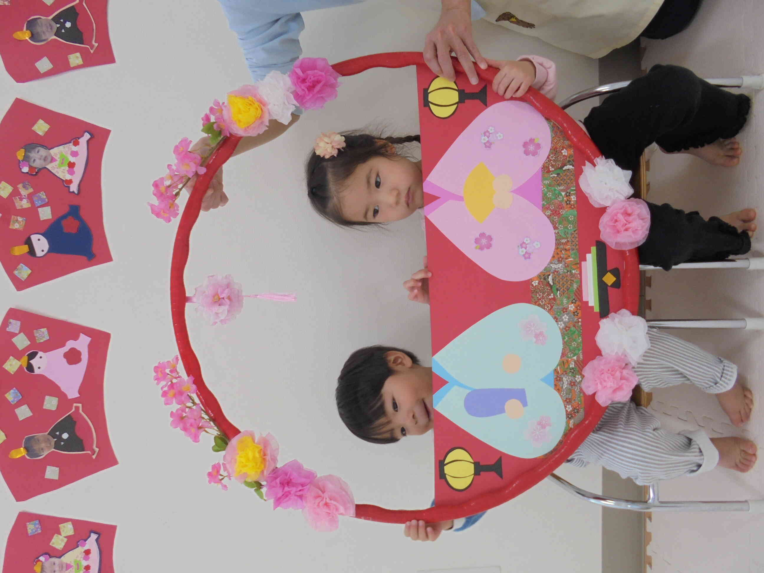 かわいいおひなさまですね❤