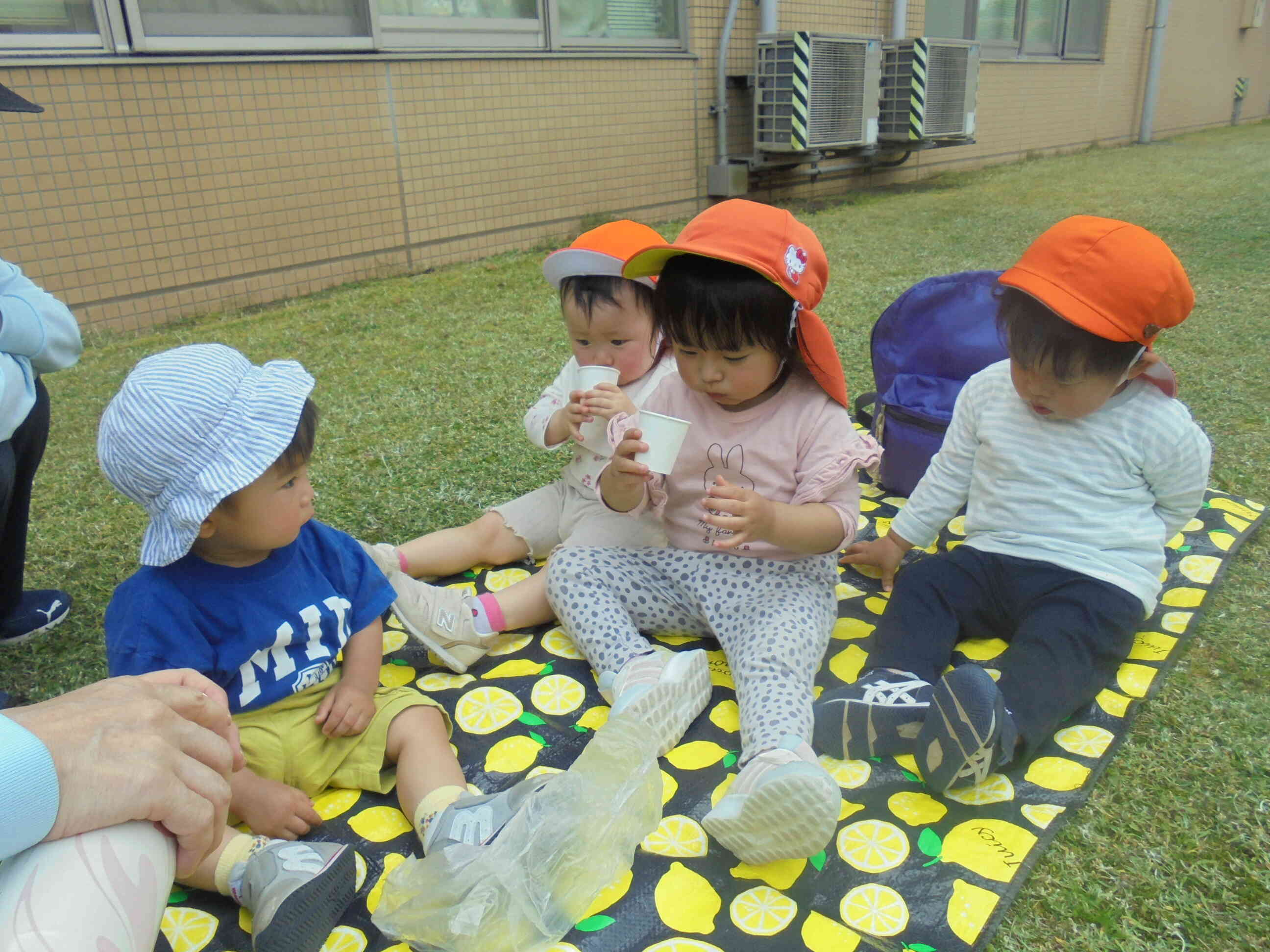 春の風が気持ちいいね