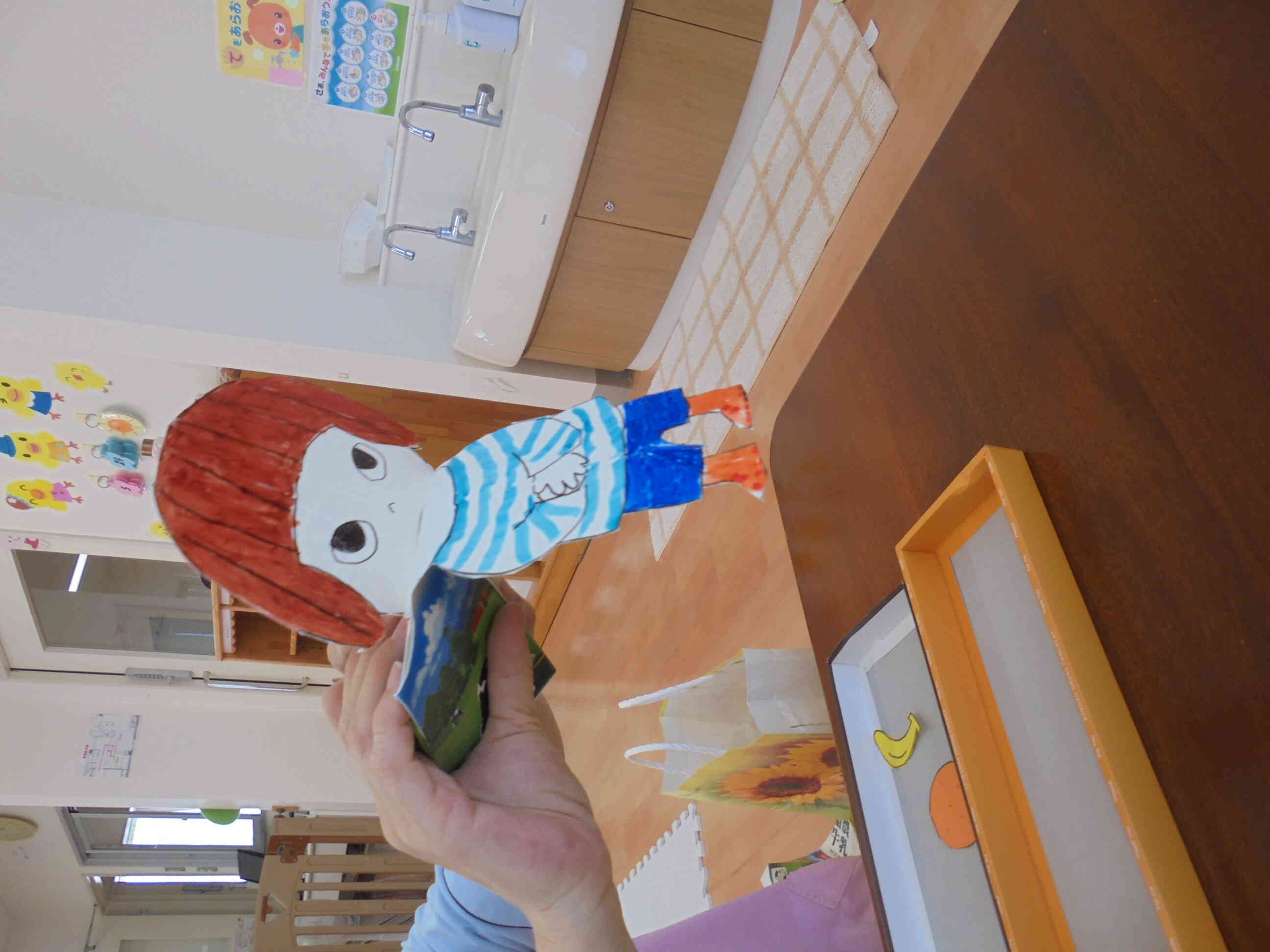 ペコちゃんみたいにみんなもかみかみもぐもぐして元気に大きくなろうね
