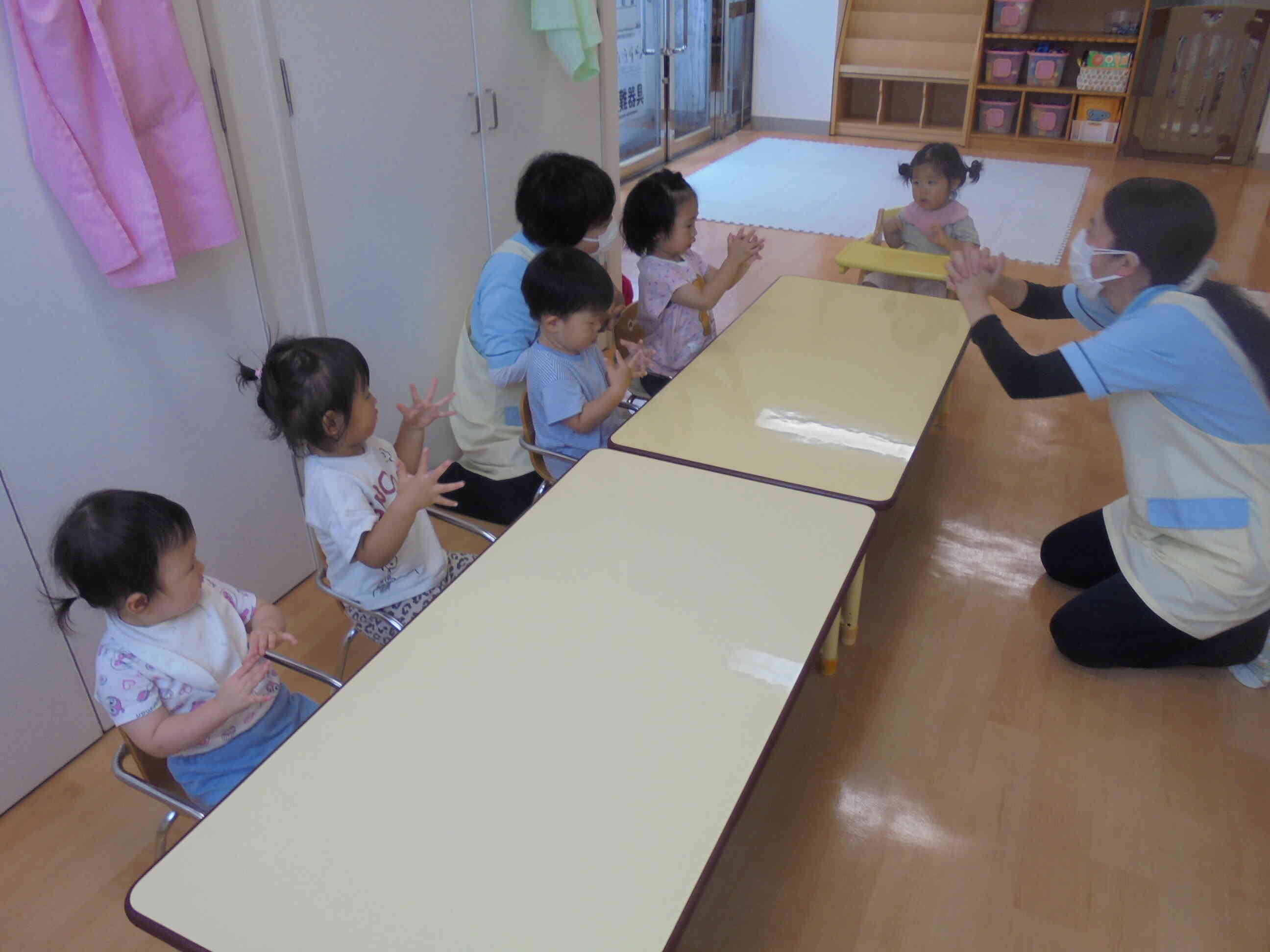 次は歌に合わせてやってみよう