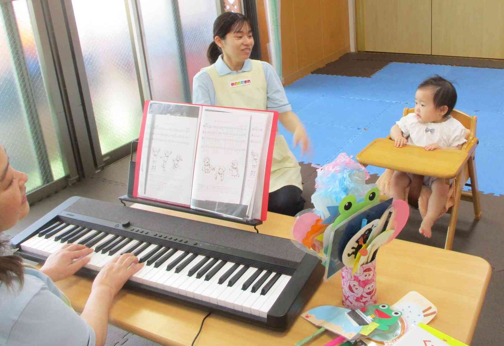 歌が大好きです　＝朝の会＝