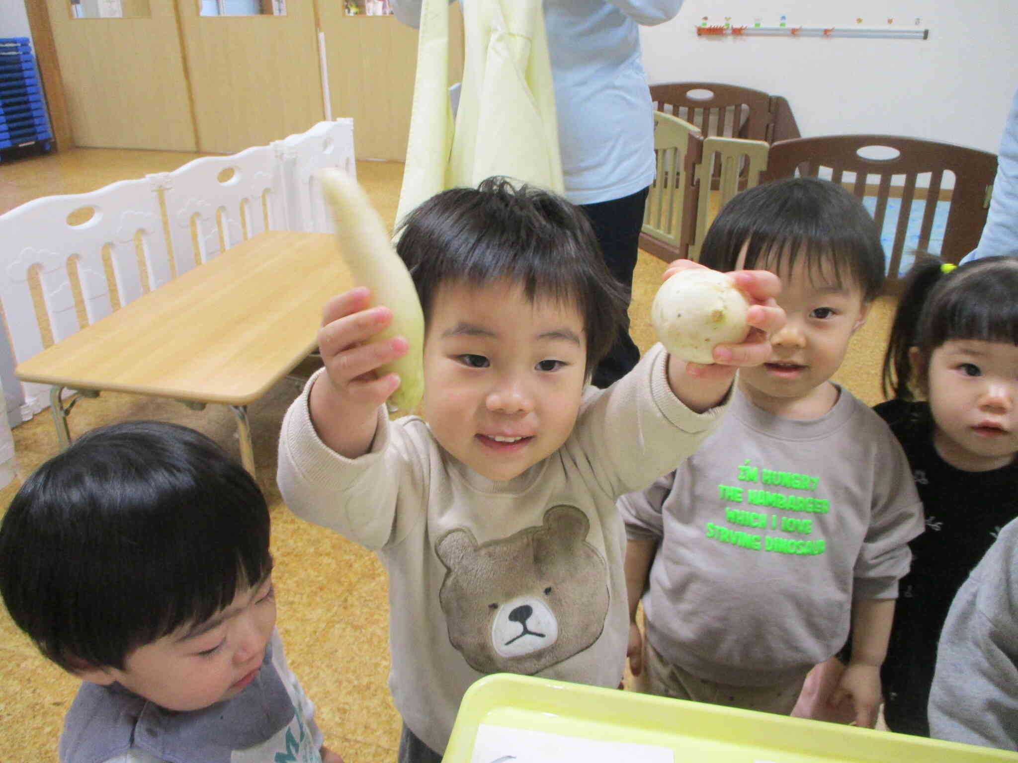 ぼくにも見せて！