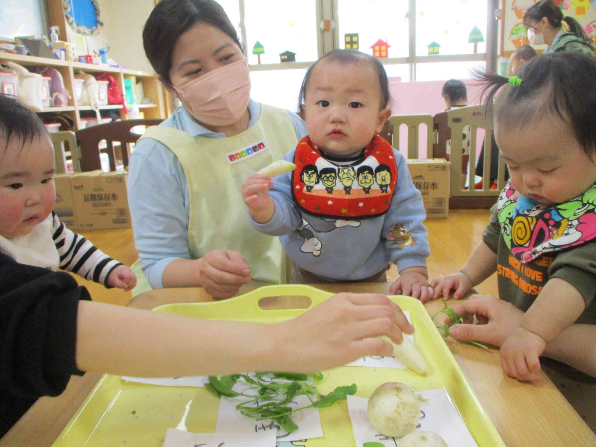 これ　すずしろだって！