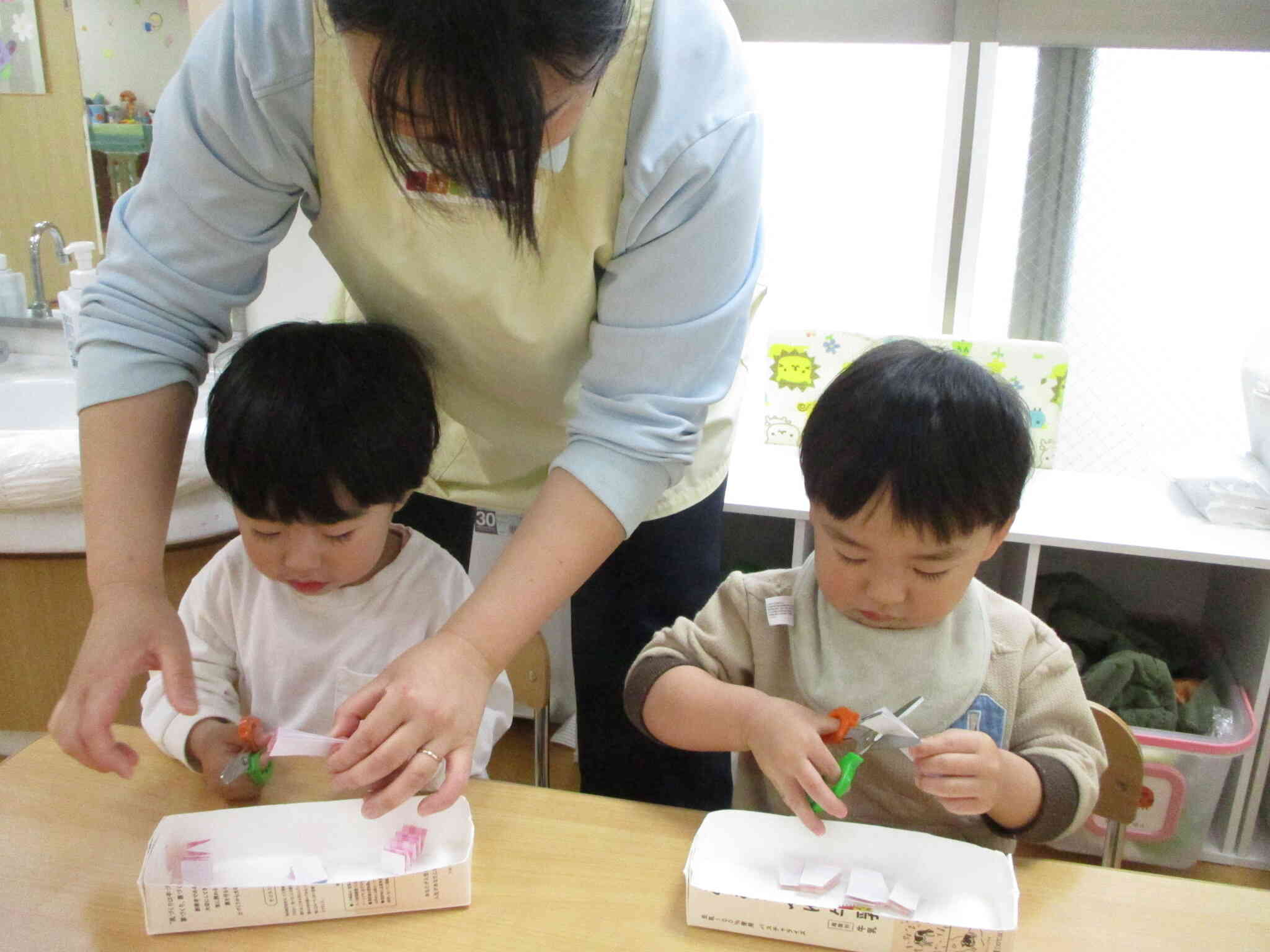 たくさん切れたね