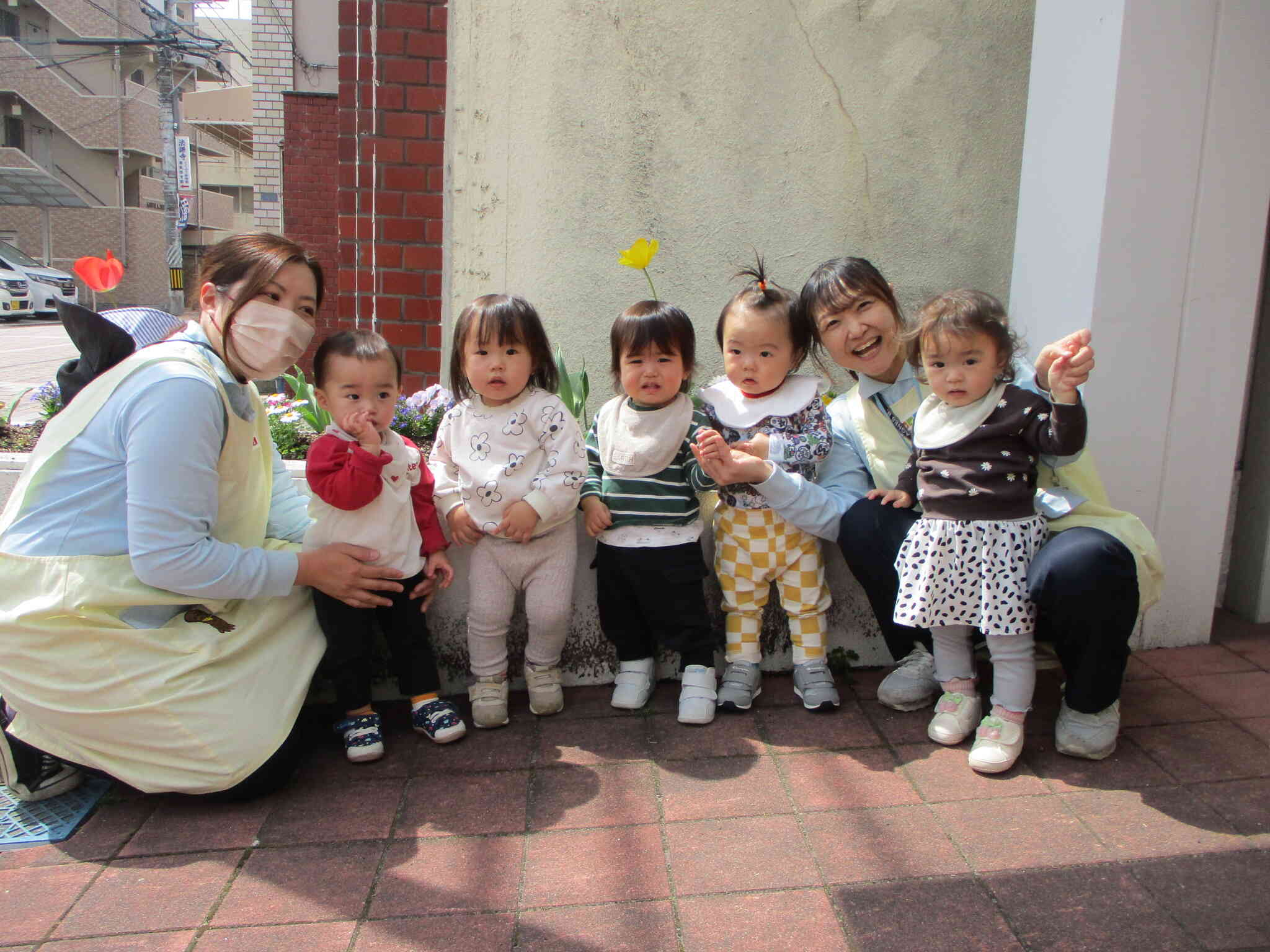 元気いっぱい　新１歳児さん