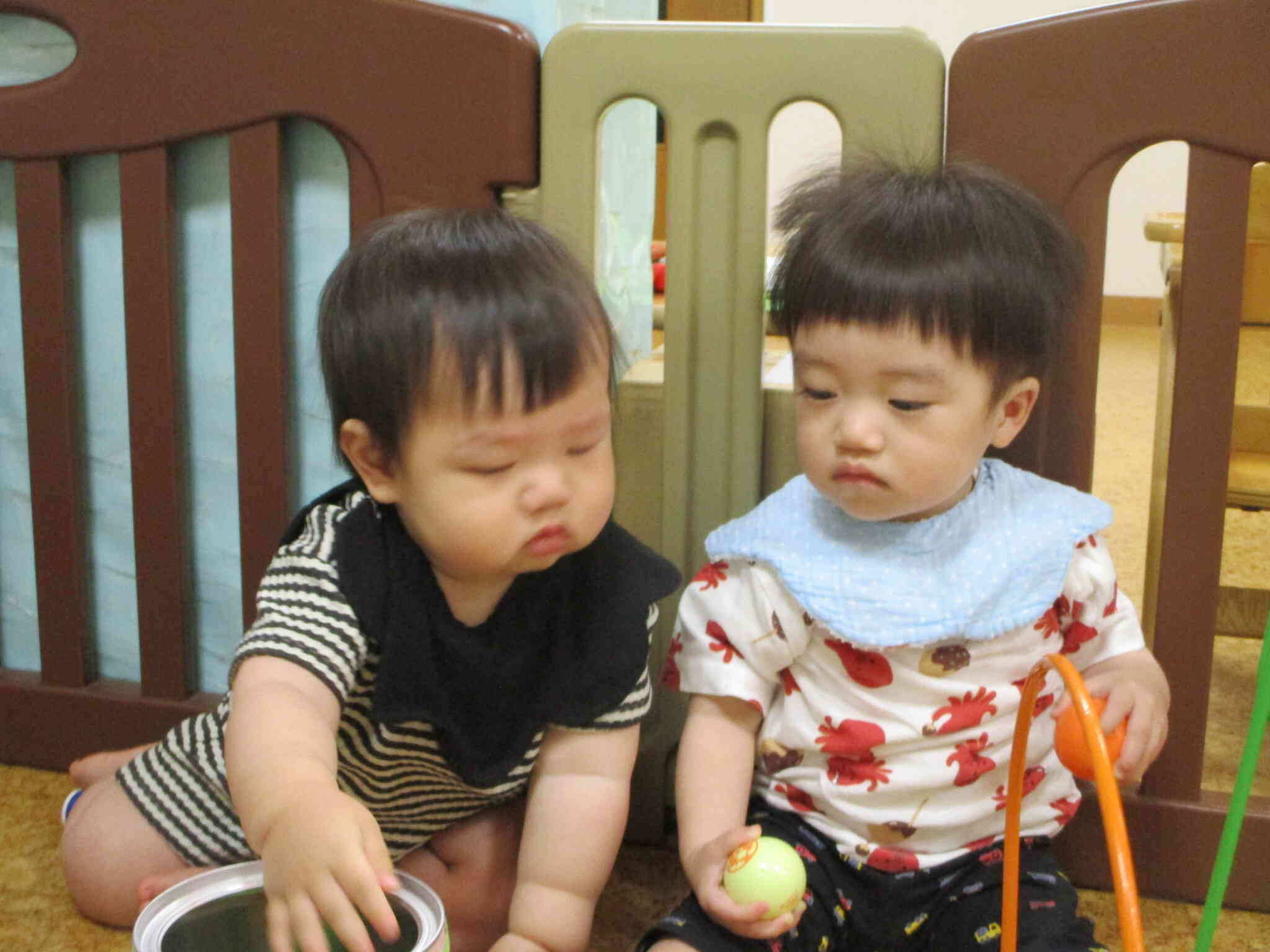 ０歳児さんの様子