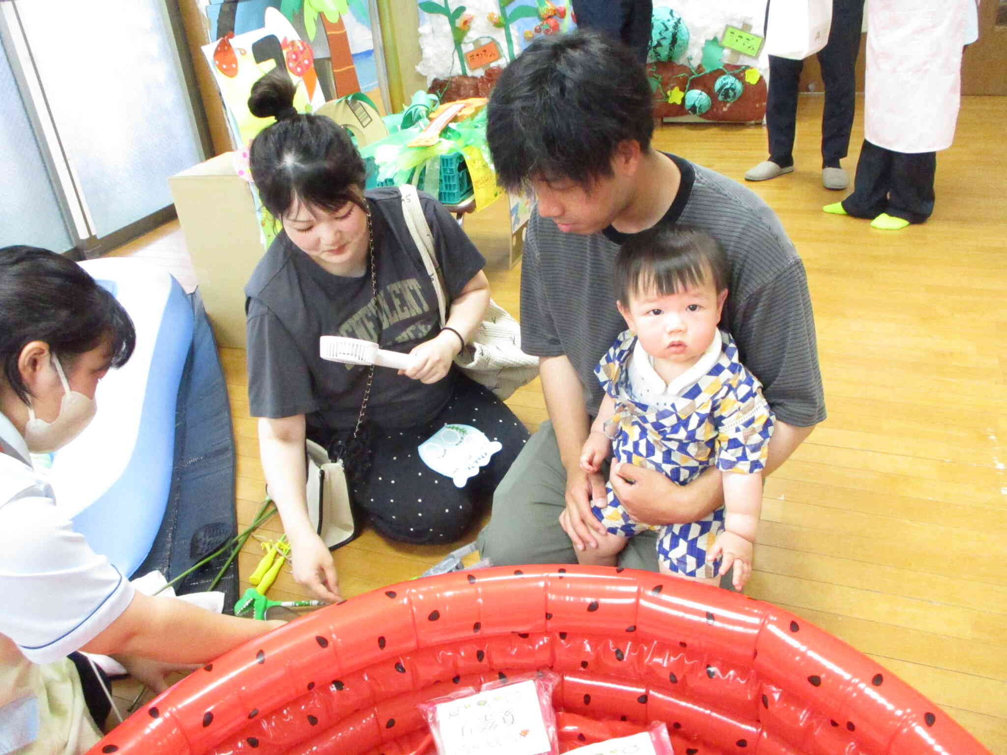 夏まつりの様子①