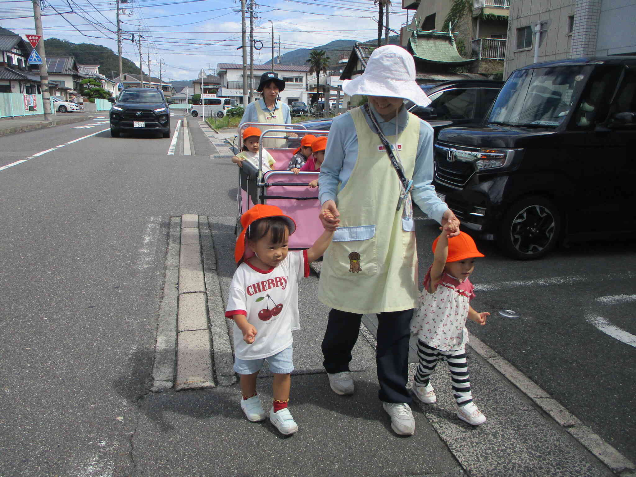 順番に